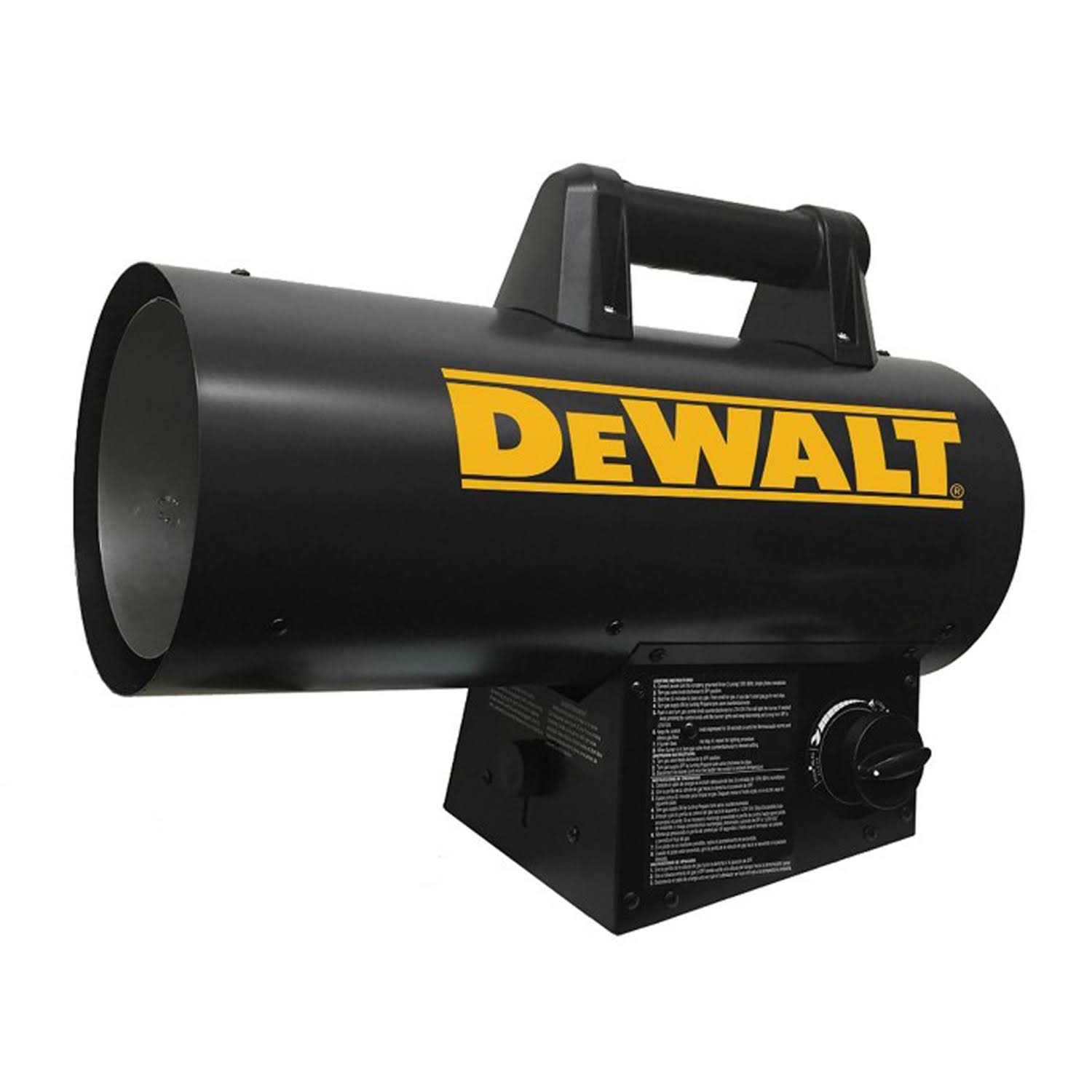 DeWalt 60000 BTU/H 1500 Sq ft Forced Air Propane Portable Heater