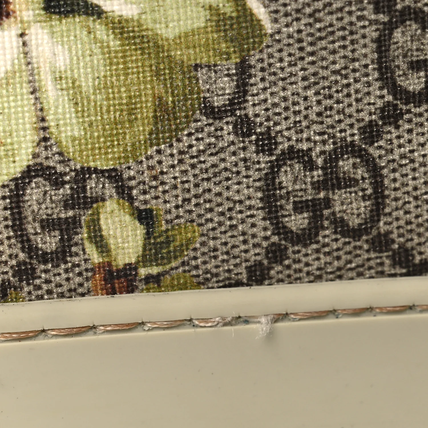 GG Monogram Blooms Web High Top Sneakers 8 Beige Green