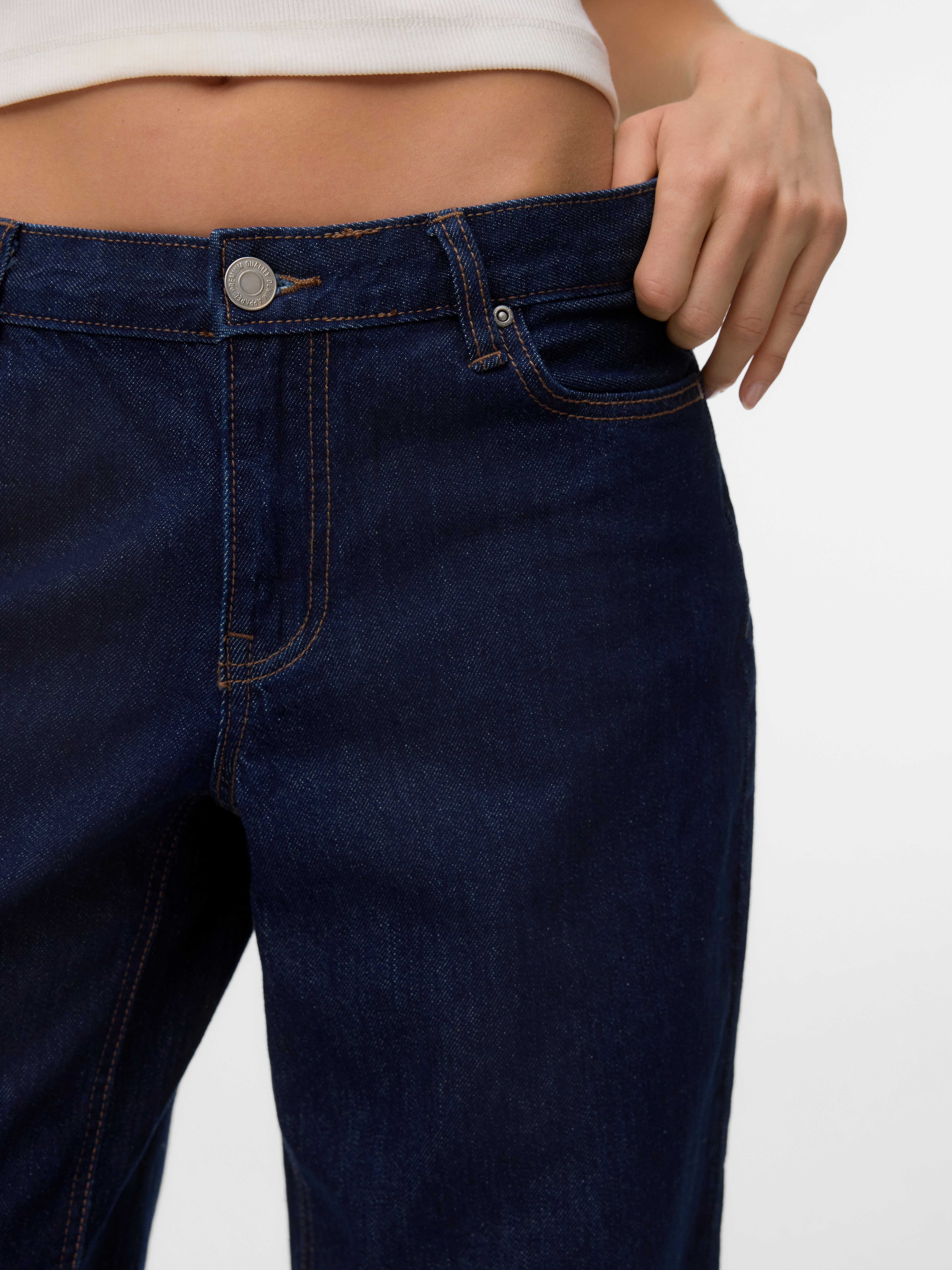 VERO MODA® VMFAYE Low rise Wide Leg Fit Jeans