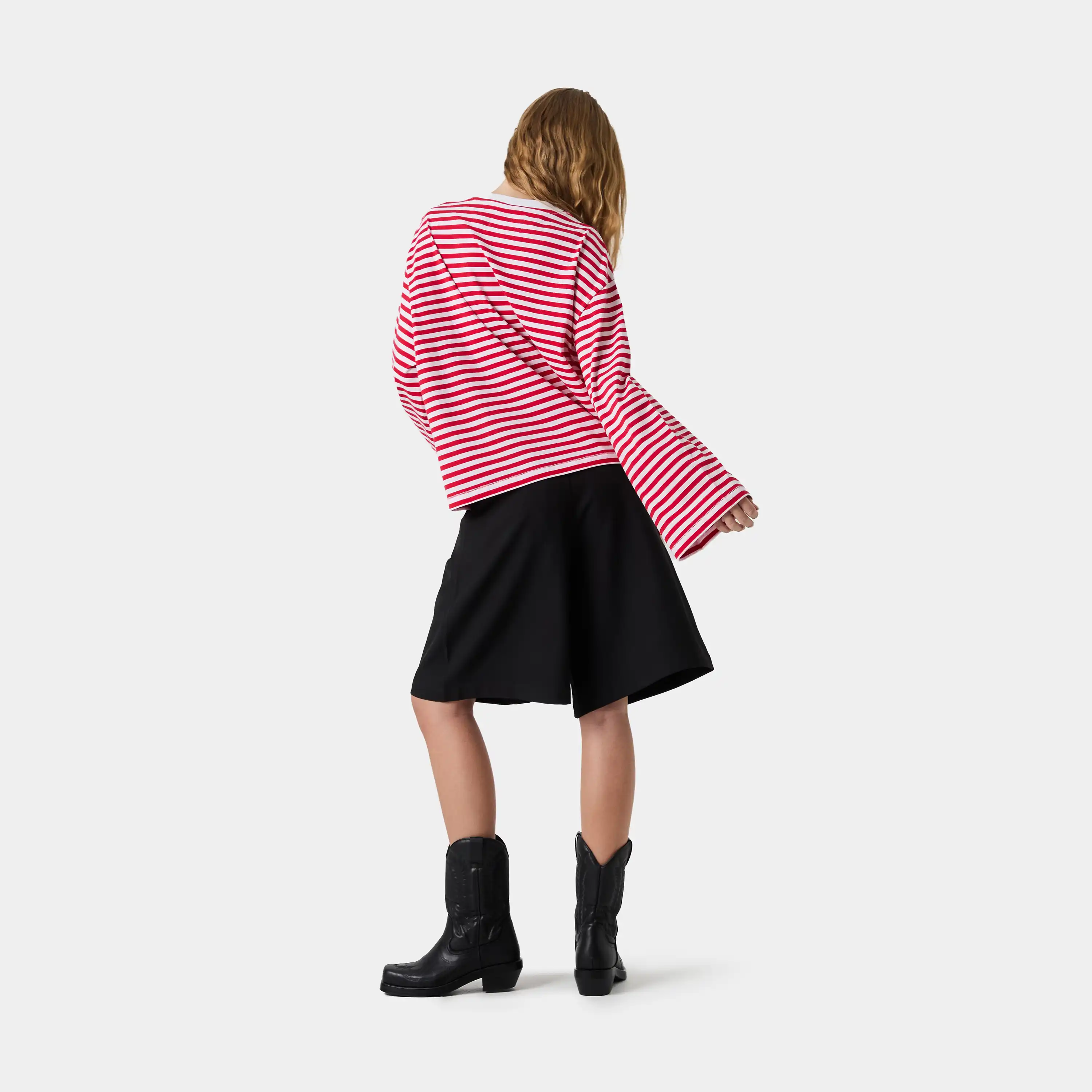 Horizon Striped Cherry Long Sleeve