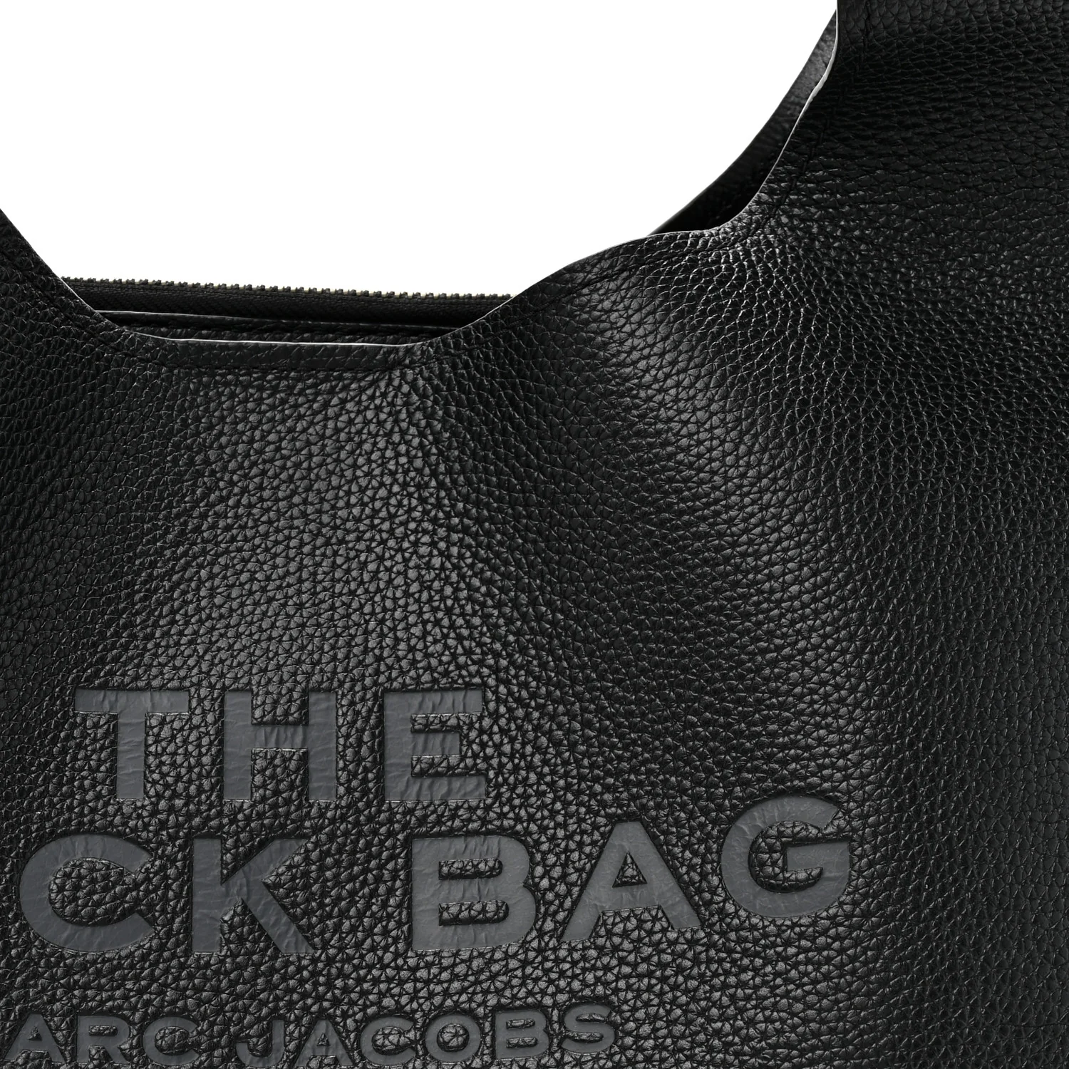 Grained Calfskin Medium The Sack Bag Black