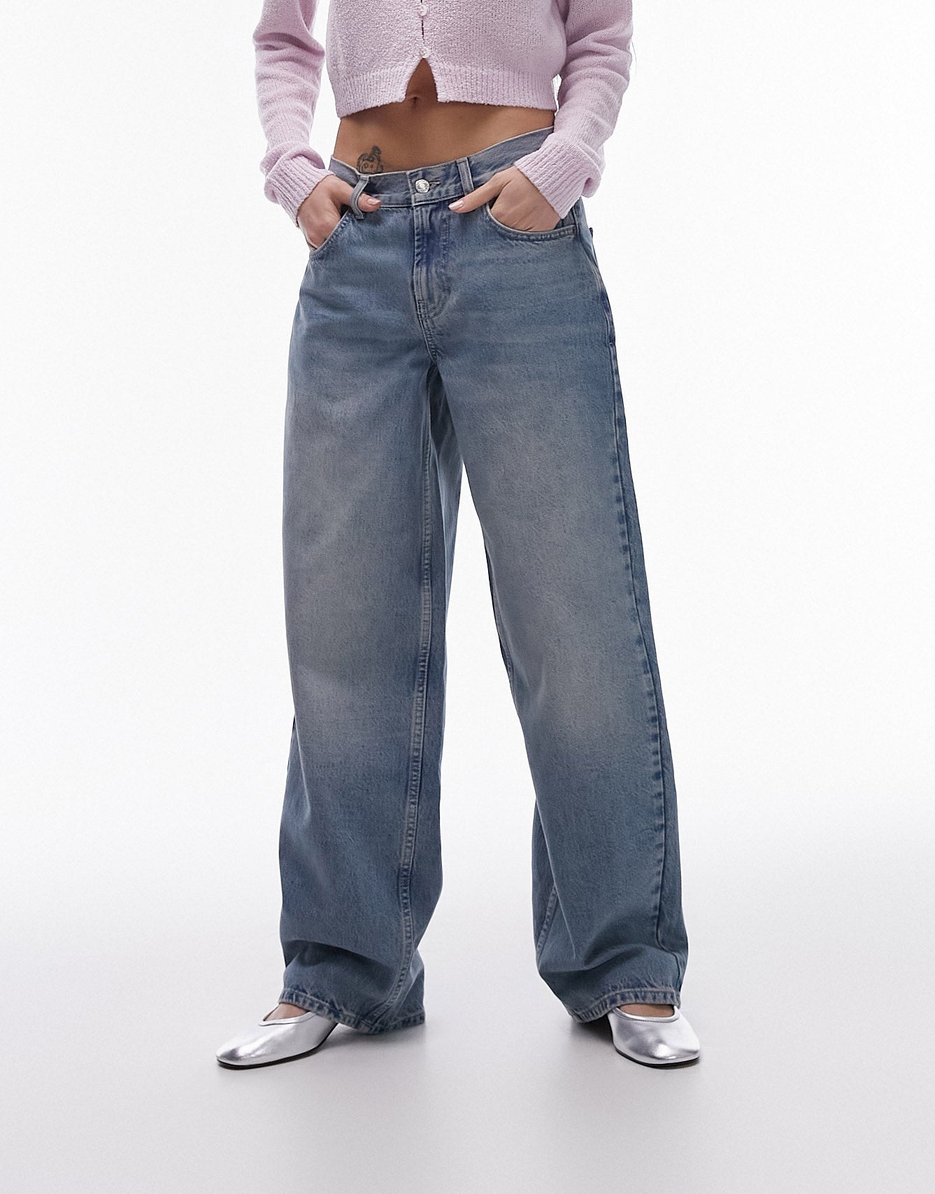 VERO MODA® TOPSHOP Low waist Relaxed Fit Jeans