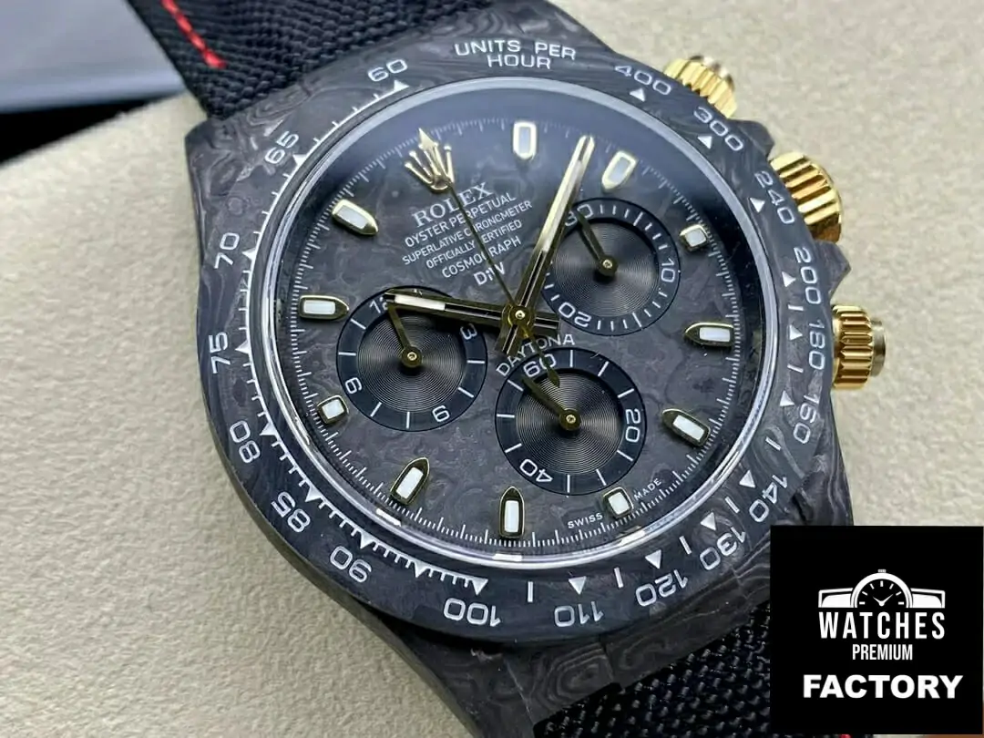 Rolex Daytona Cosmograph Diw Custom Version Carbon Fiber