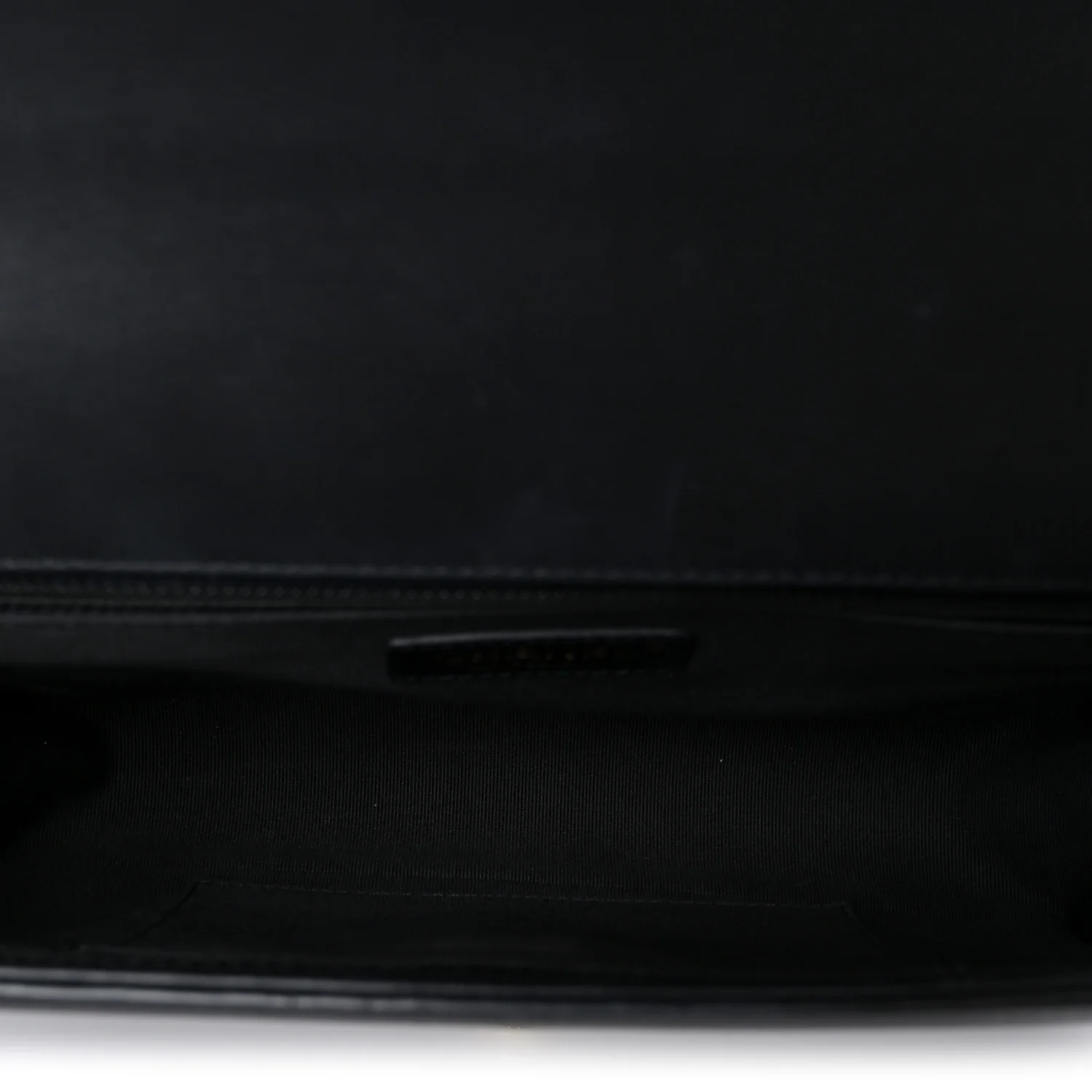 Calfskin Quilted New Medium Boy Flap Black