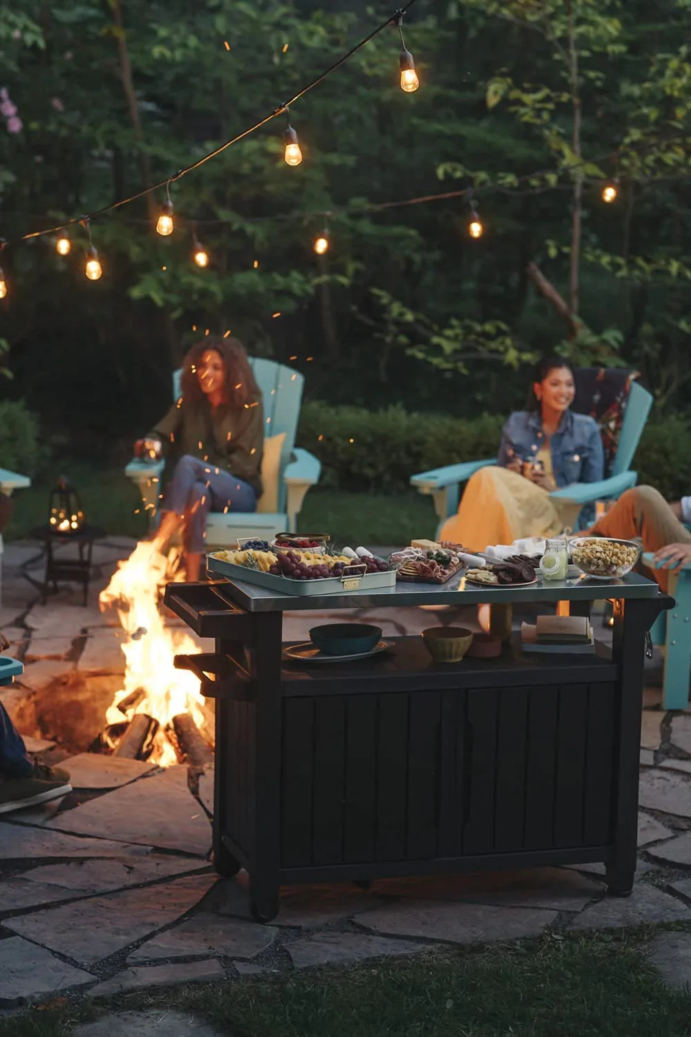 Keter Unity XL Portable Outdoor Table and Storage