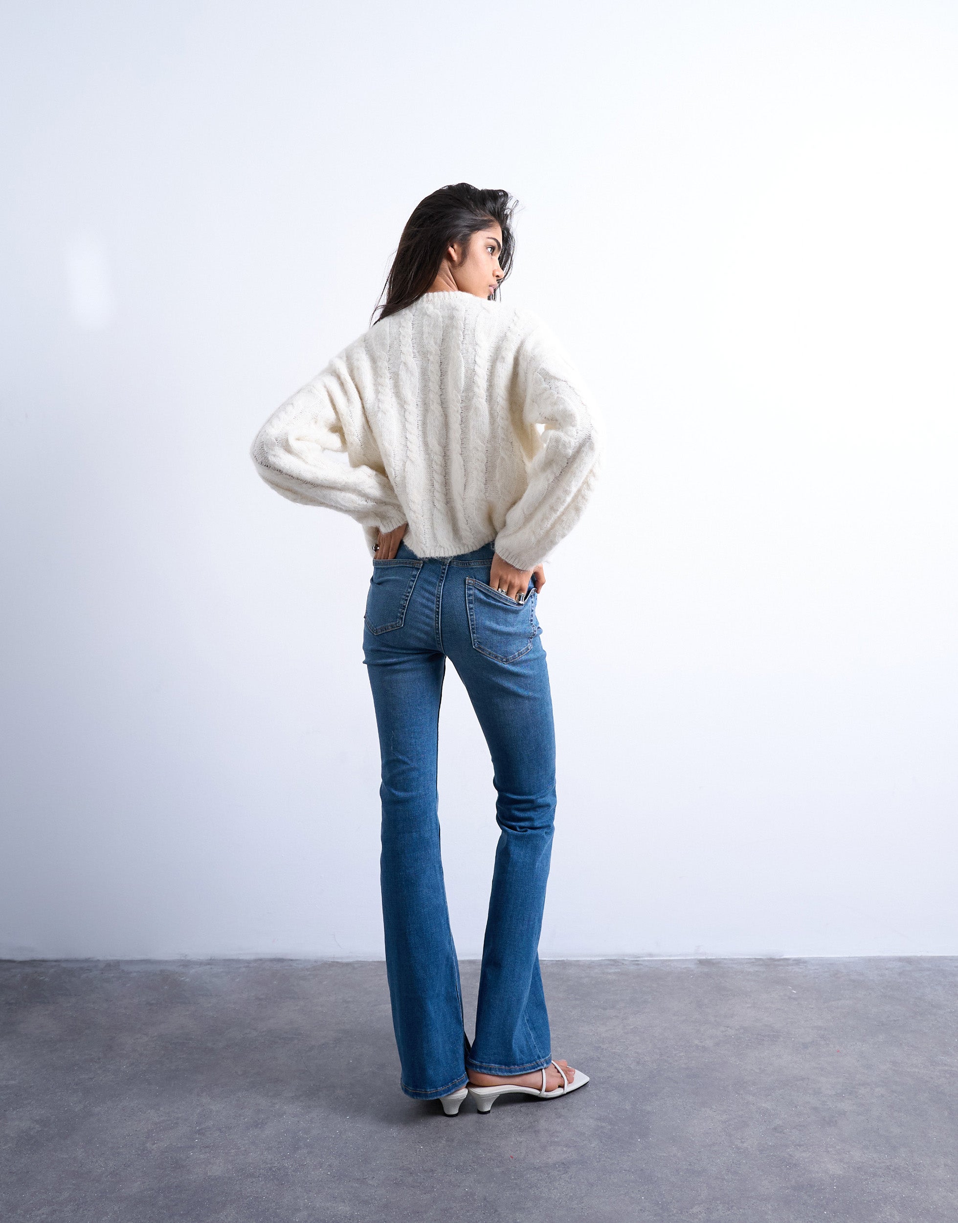 VERO MODA® TSJAMIE High rise Flared Fit Jeans