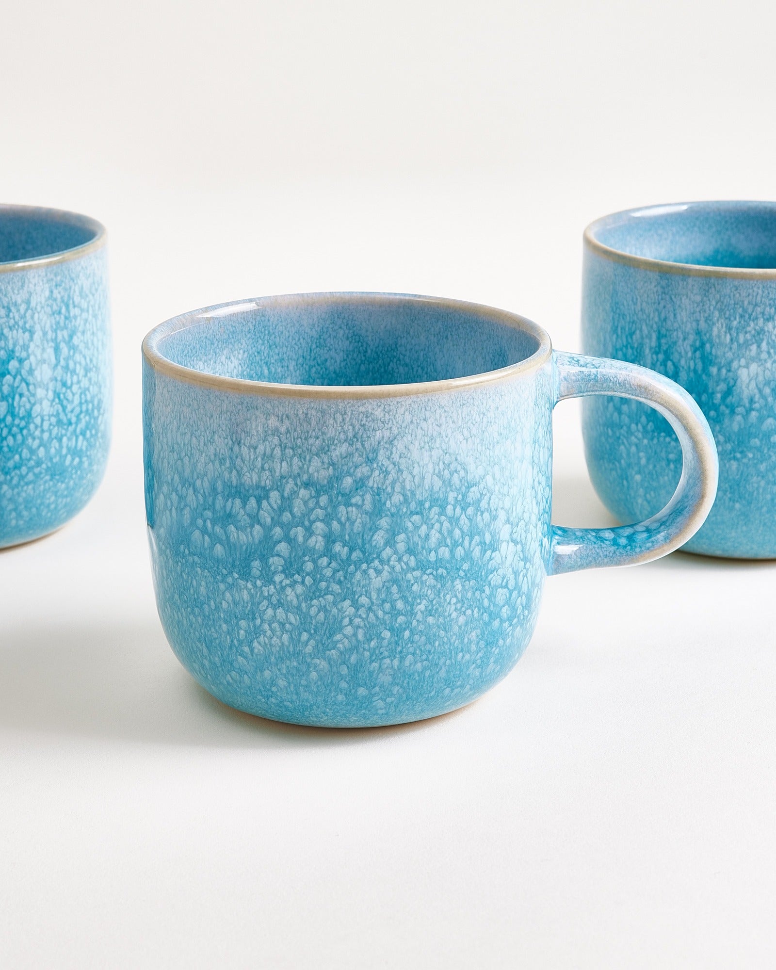 CORDOAMA - LARGE MUG AQUA SET OF 4
