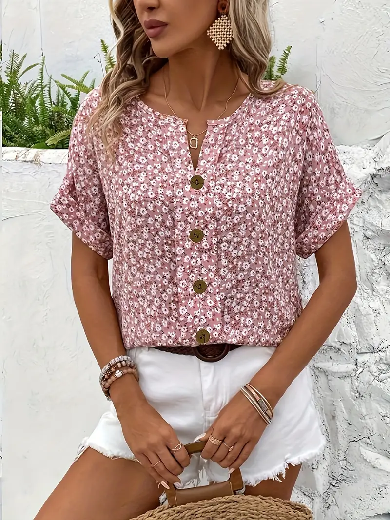 Mery - Blouse Légère Printanière