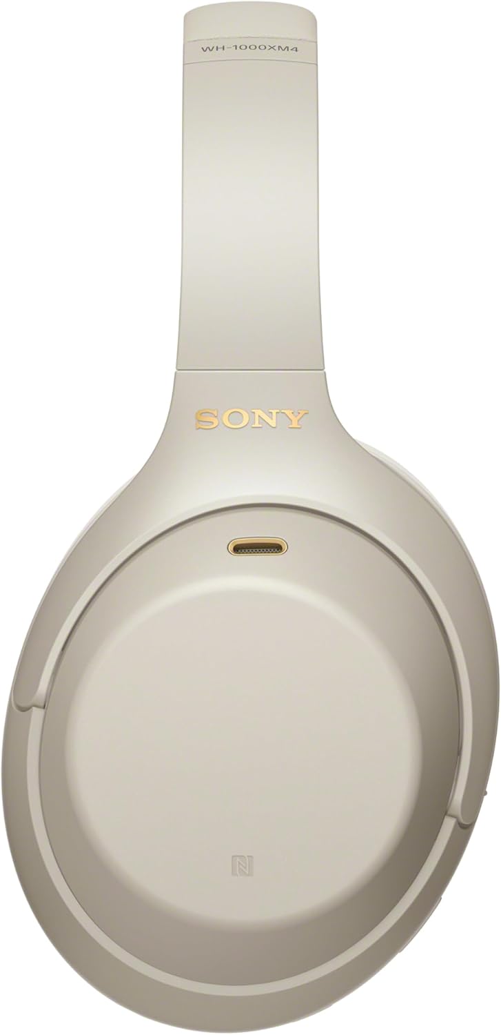 Sony WH-1000XM4 Wireless Noise-Cancelling Over-the-Ear Headphones - Silver