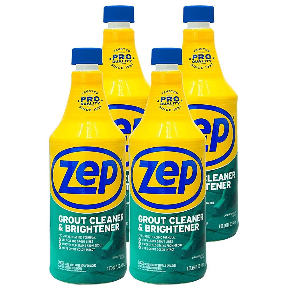 Zep Grout Cleaner and Brightener 32 Ounce Zu104632 (Case of 4), Size: Pack of 4, Other
