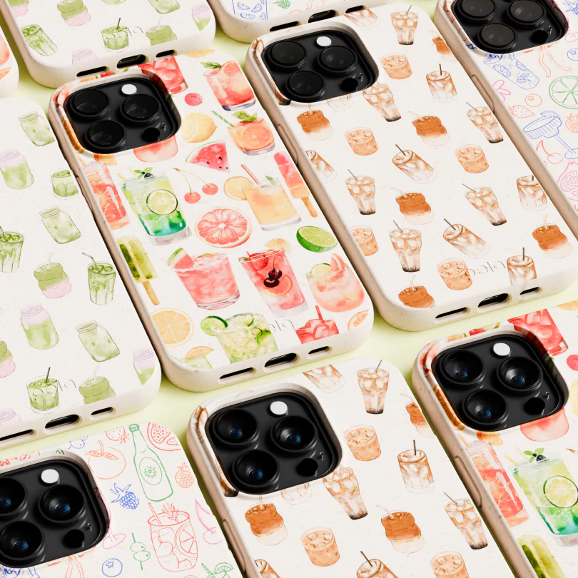 Seashell Sunset Sips Samsung Galaxy S23+(Plus) Case