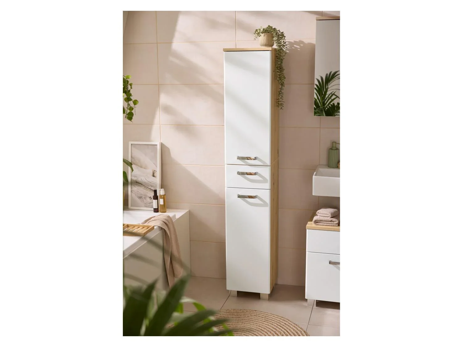 LIVARNO Colonne de salle de bain premium Palermo