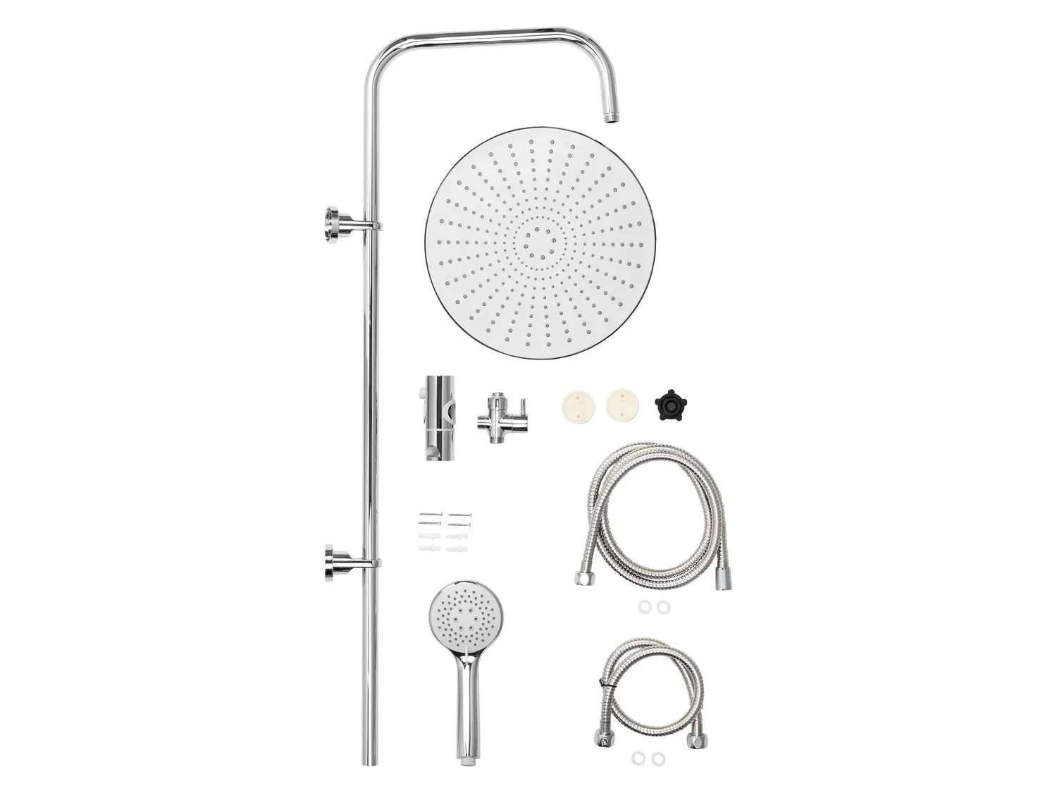 LIVARNO home Colonne de douche XXL avec systme anti-gouttes