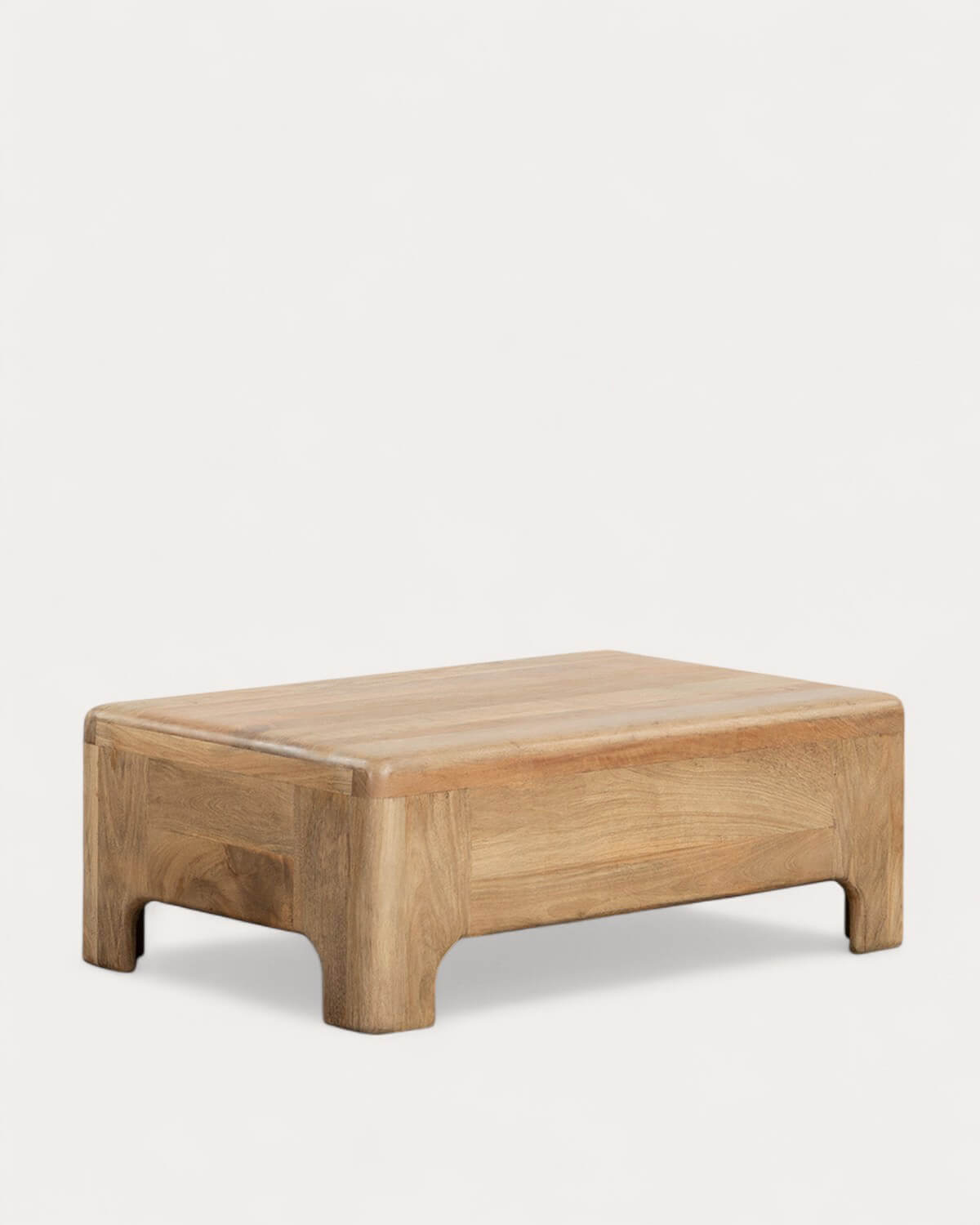 Reichel - Mesa de Centro Rectangular de Madera de Mango (110x70 cm) Reichel