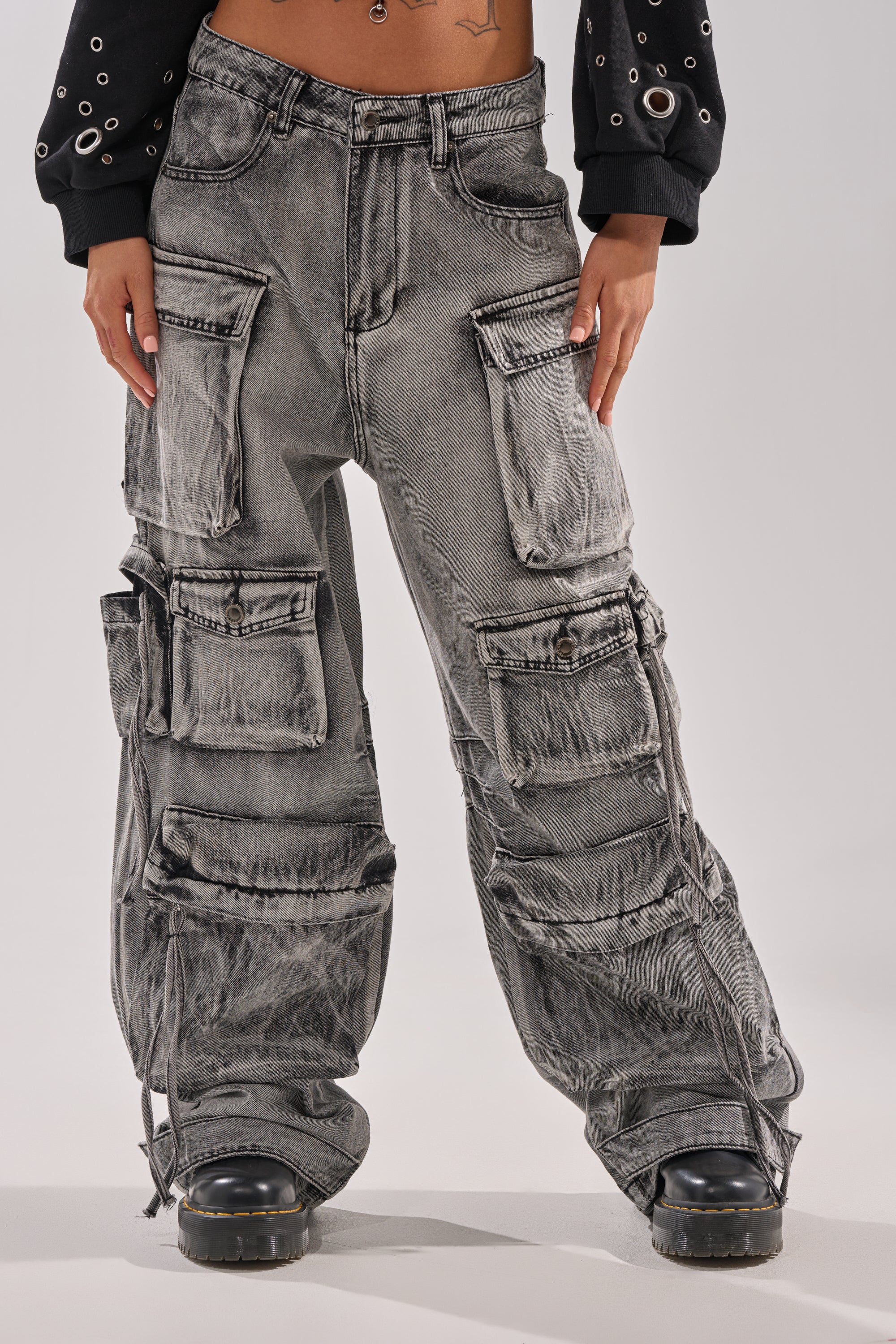 CARGO FOR DAYS CARGO DENIM PANT - Akira Store