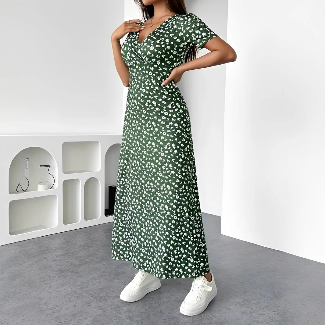 Reggie - Robe Maxi Florale Élégante