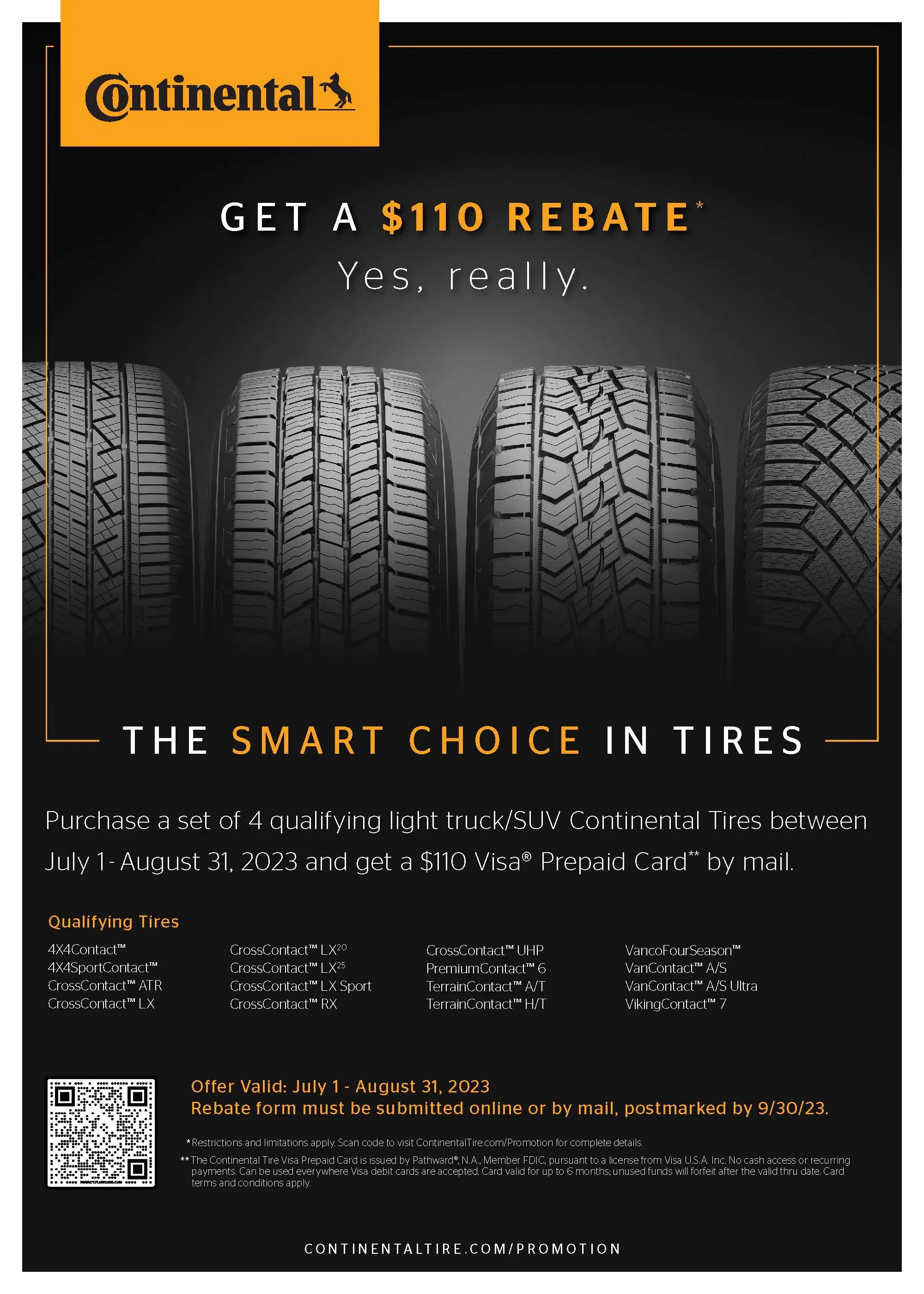 CrossContact LX20 255/55R20 107H BSW All Season Tire