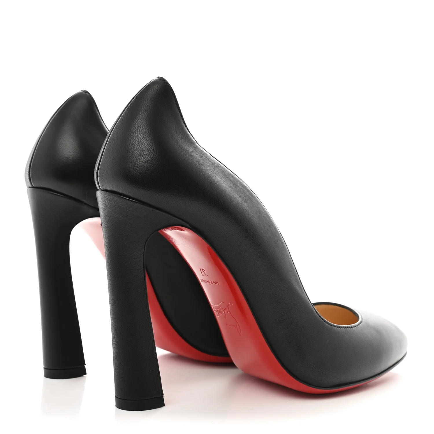 Nappa Agneska 100 Platform Pumps 37 Black
