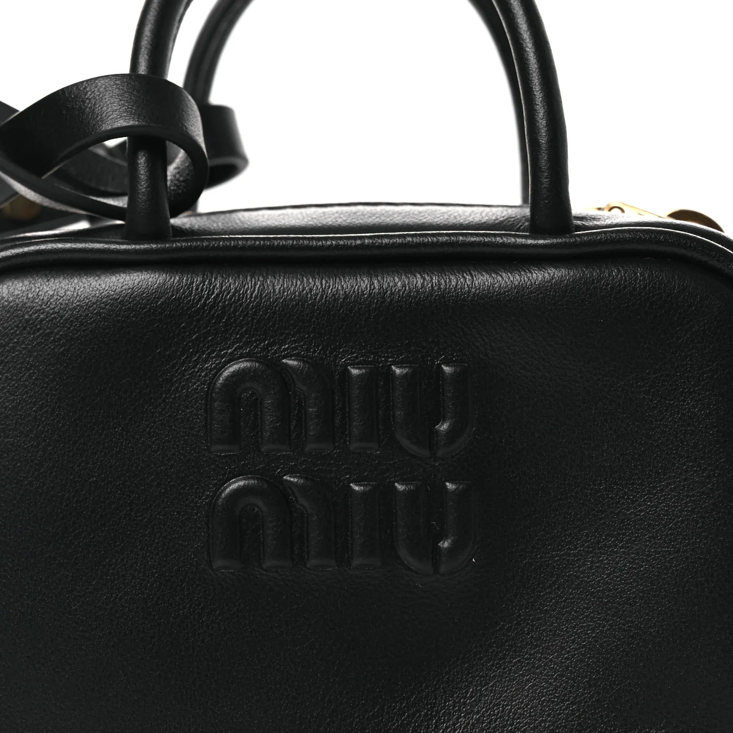 Nappa Micro Bag Black