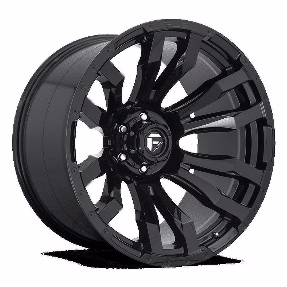 1PC Aluminum Rim D675 BLITZ 20X9in Gloss Black Finish, D67520908950