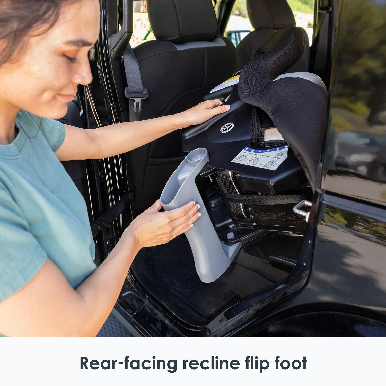Baby Trend Trooper 3 - in - 1 Convertible Car Seat - Desert Black