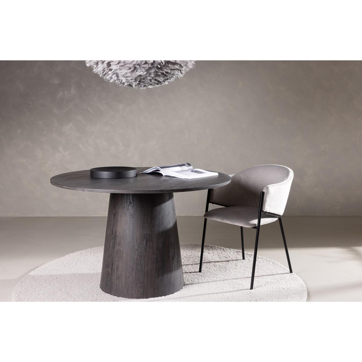 Svea - Kiro ronde eettafel - ø120 cm - mokka