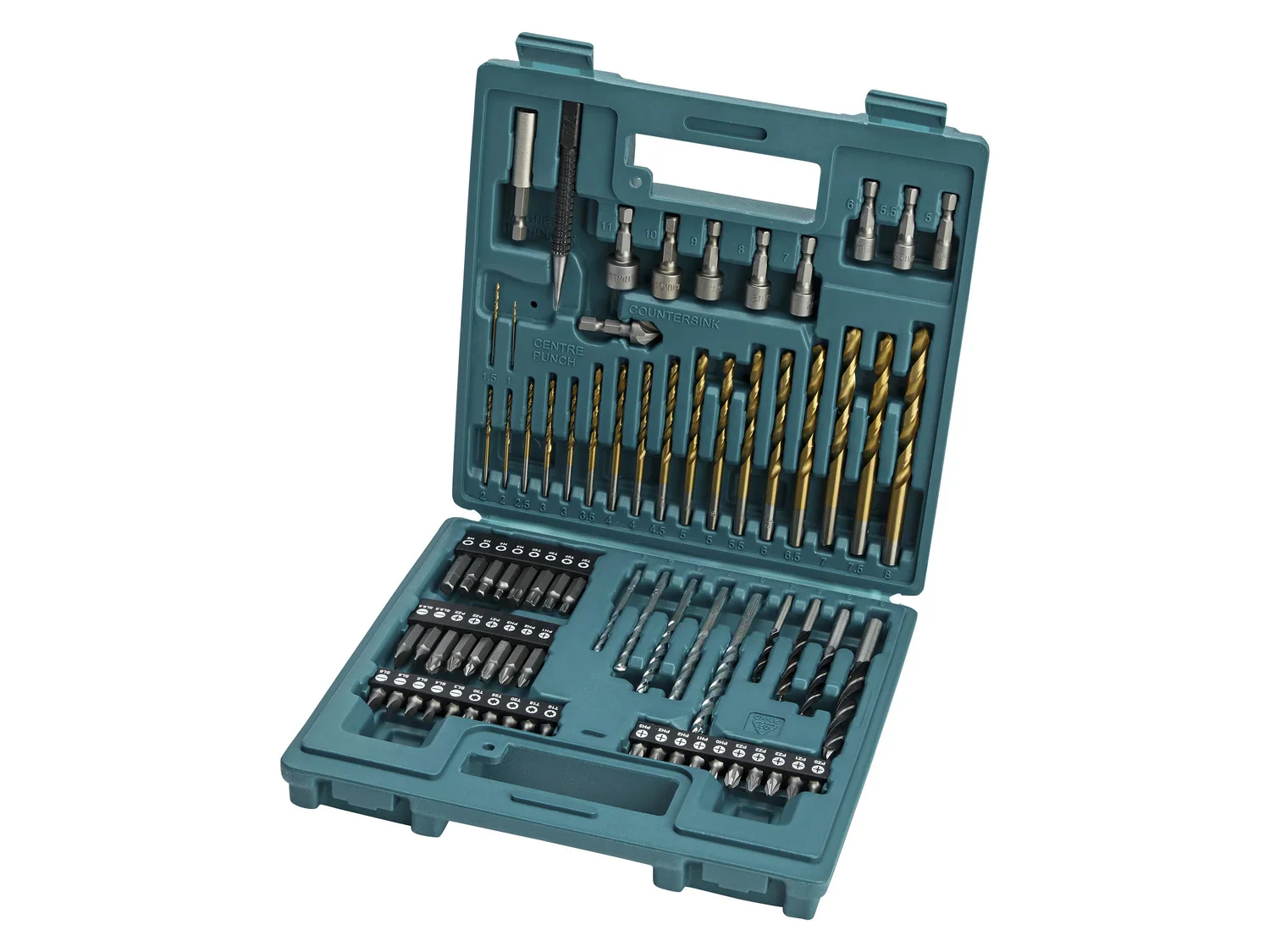 Makita Set d'embouts et de mches B-49373, 75 pices