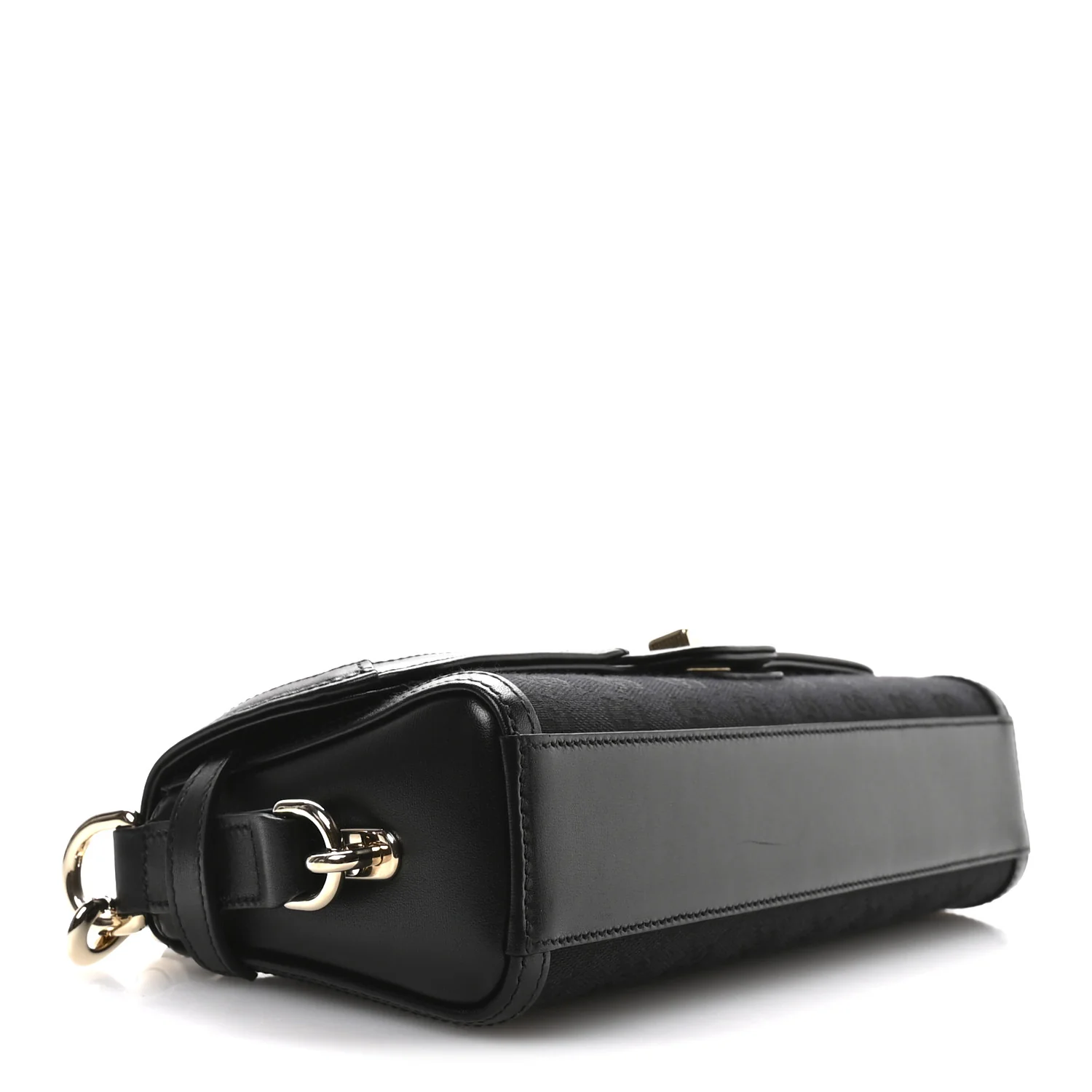 GG Monogram Small Luce Shoulder Bag Black