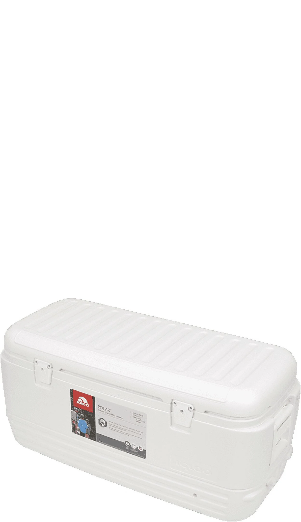 120 qt. Quick Cool Polar Ice Chest Cooler, White(120-Quart) - Image 5