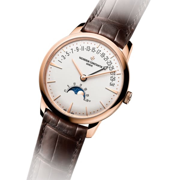 [Super Clone]Vacheron Constantin Patrimony Moon Phase Retrograde Date Ref. # 4010U/000R-B329