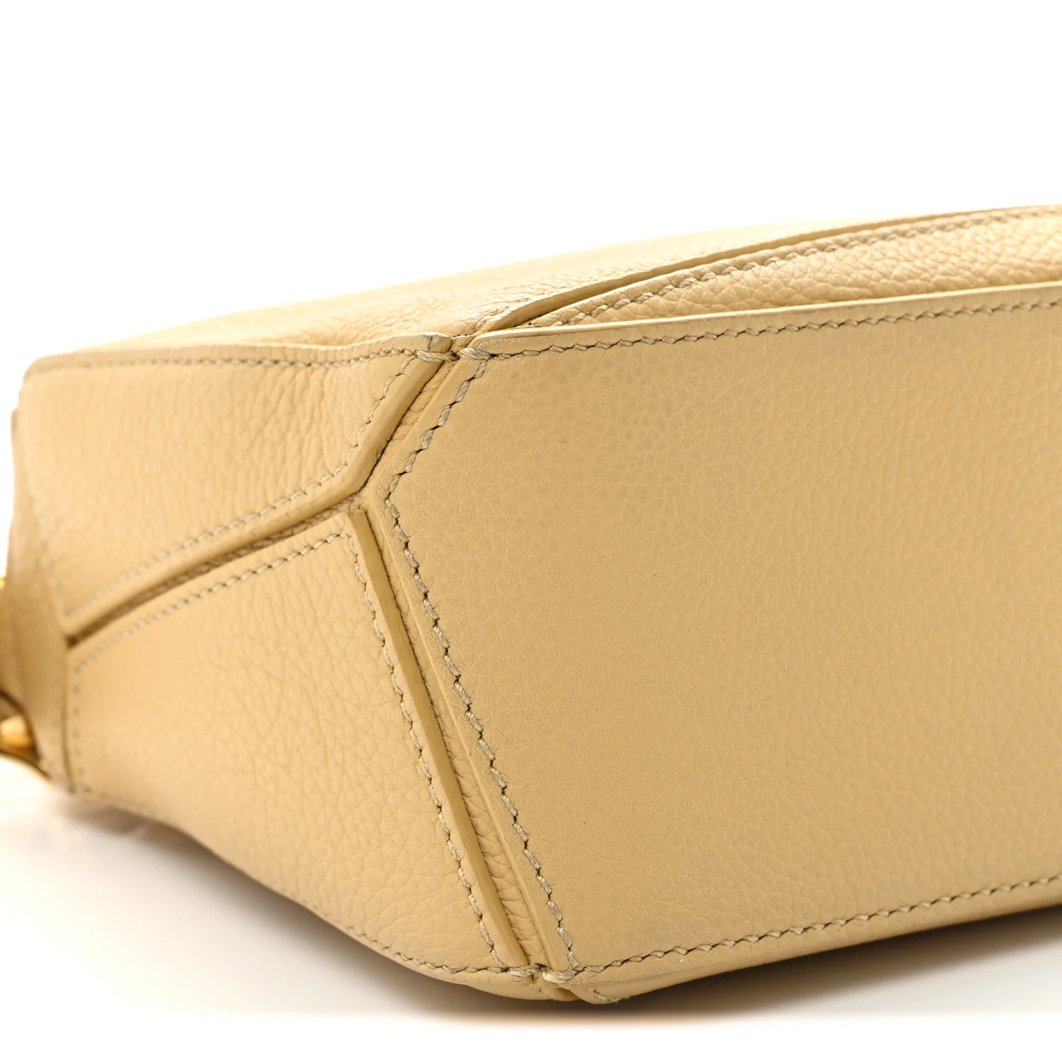 Calfskin Mini Puzzle Bag Dark Butter