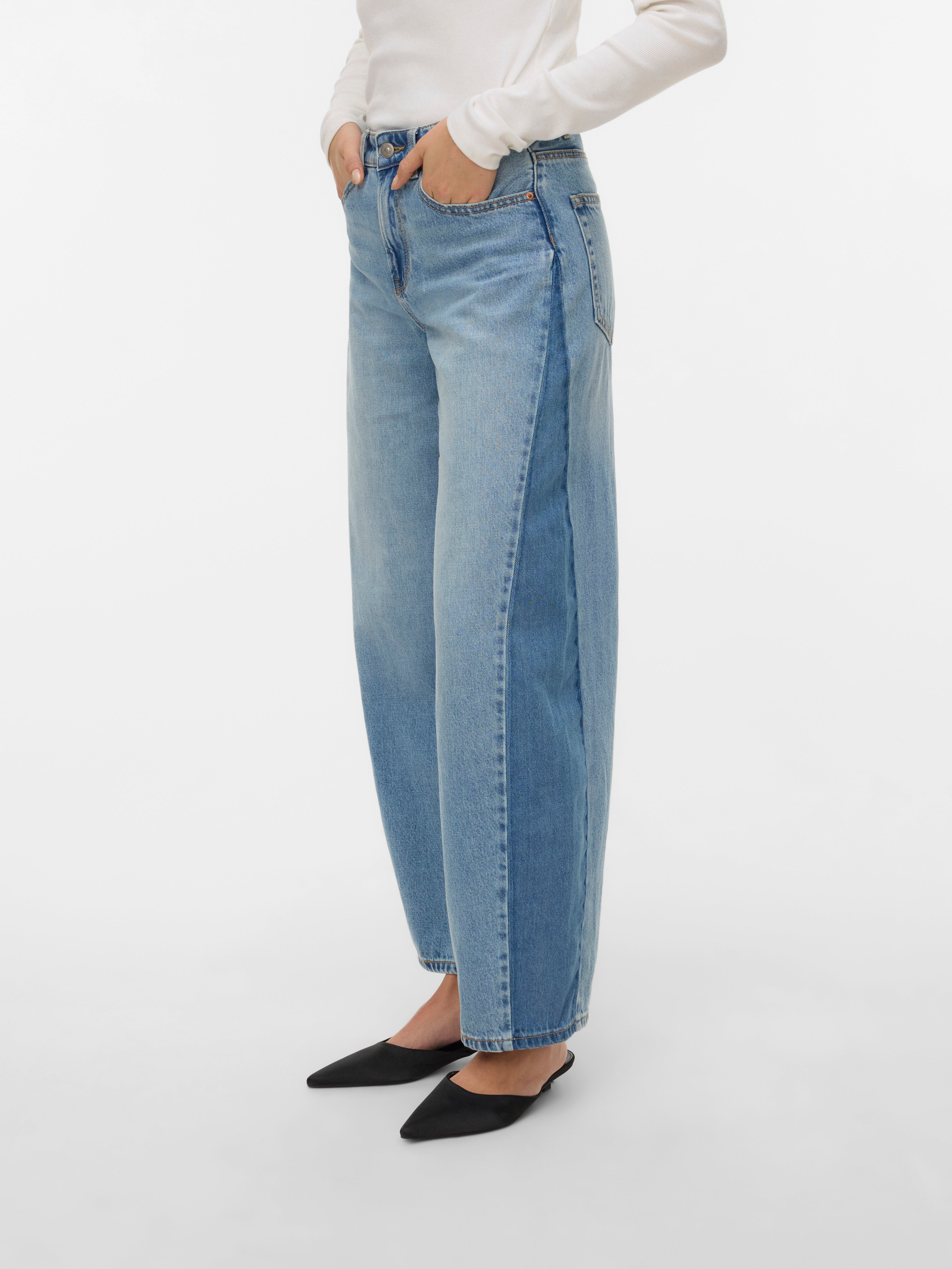 VERO MODA® VMZELDA High rise Barrel Fit Jeans