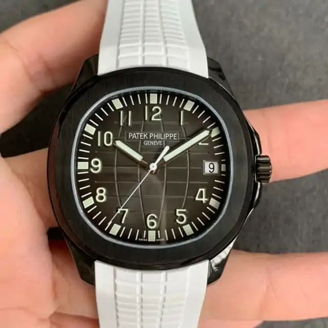 Patek Philippe Aquanaut PP5167 ZF Factory White Rubber Strap