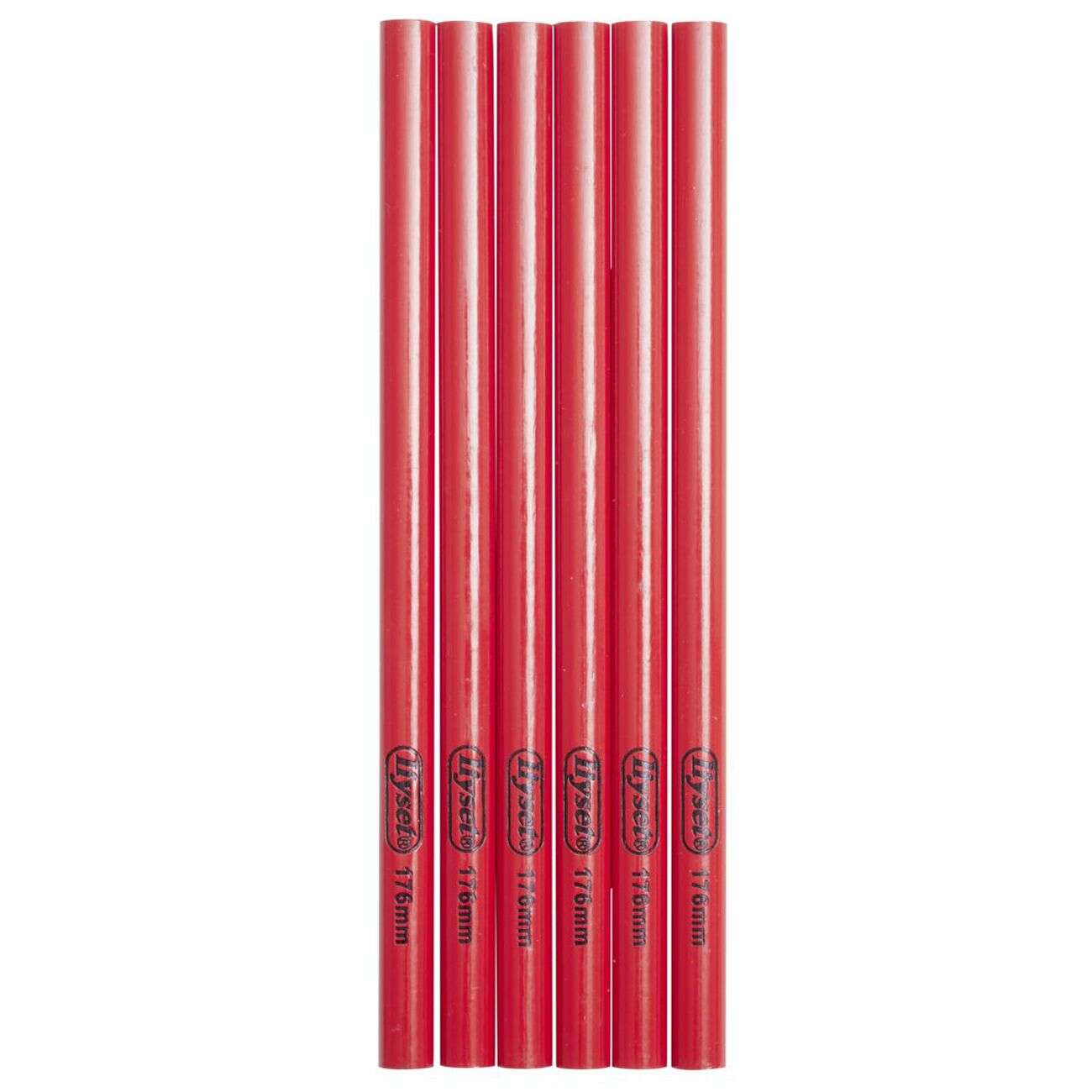 Crayon à papier en bois x6