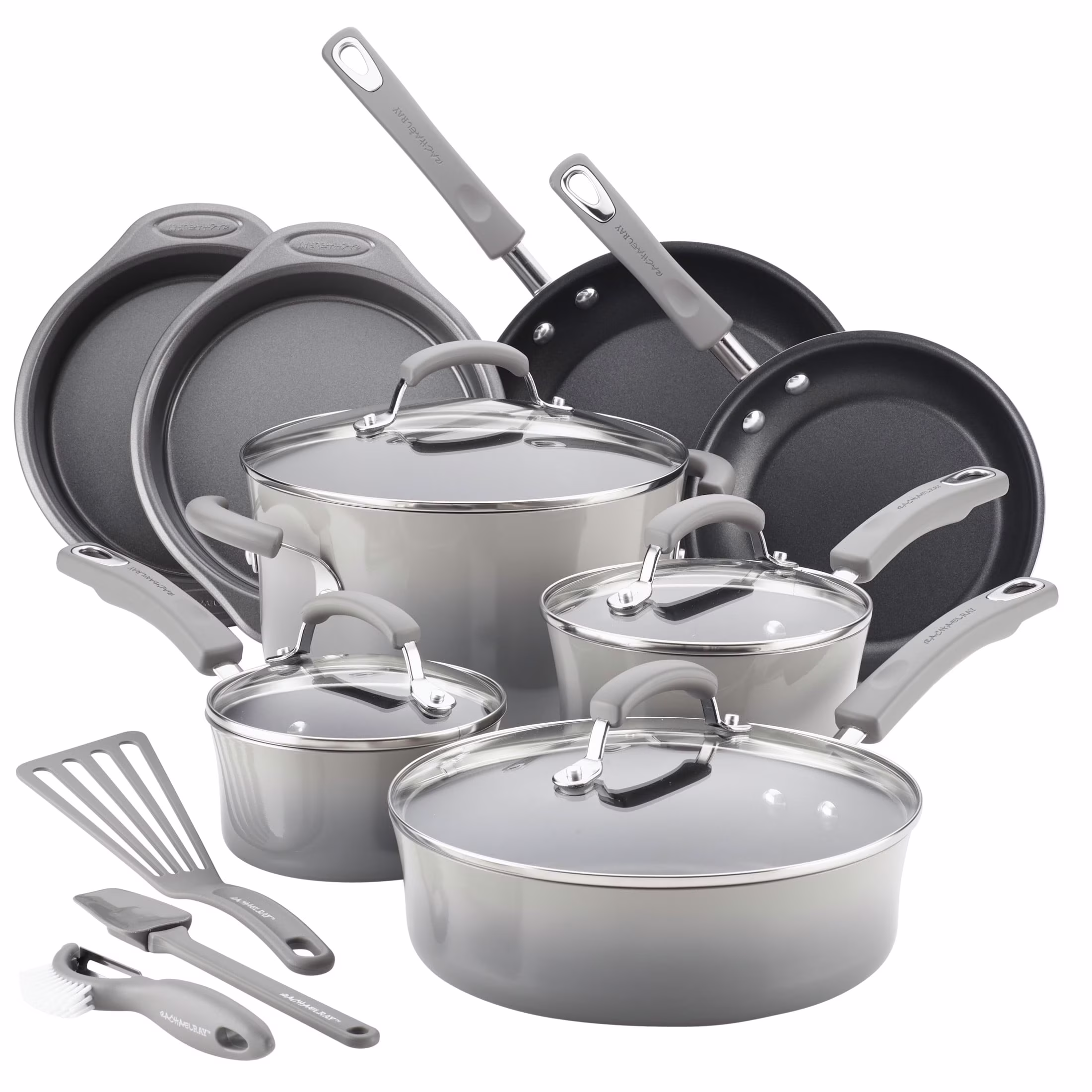 15-Piece Nonstick Pots and Pans Set/Cookware Set, Marine Blue(Marine Blue) - Image 5