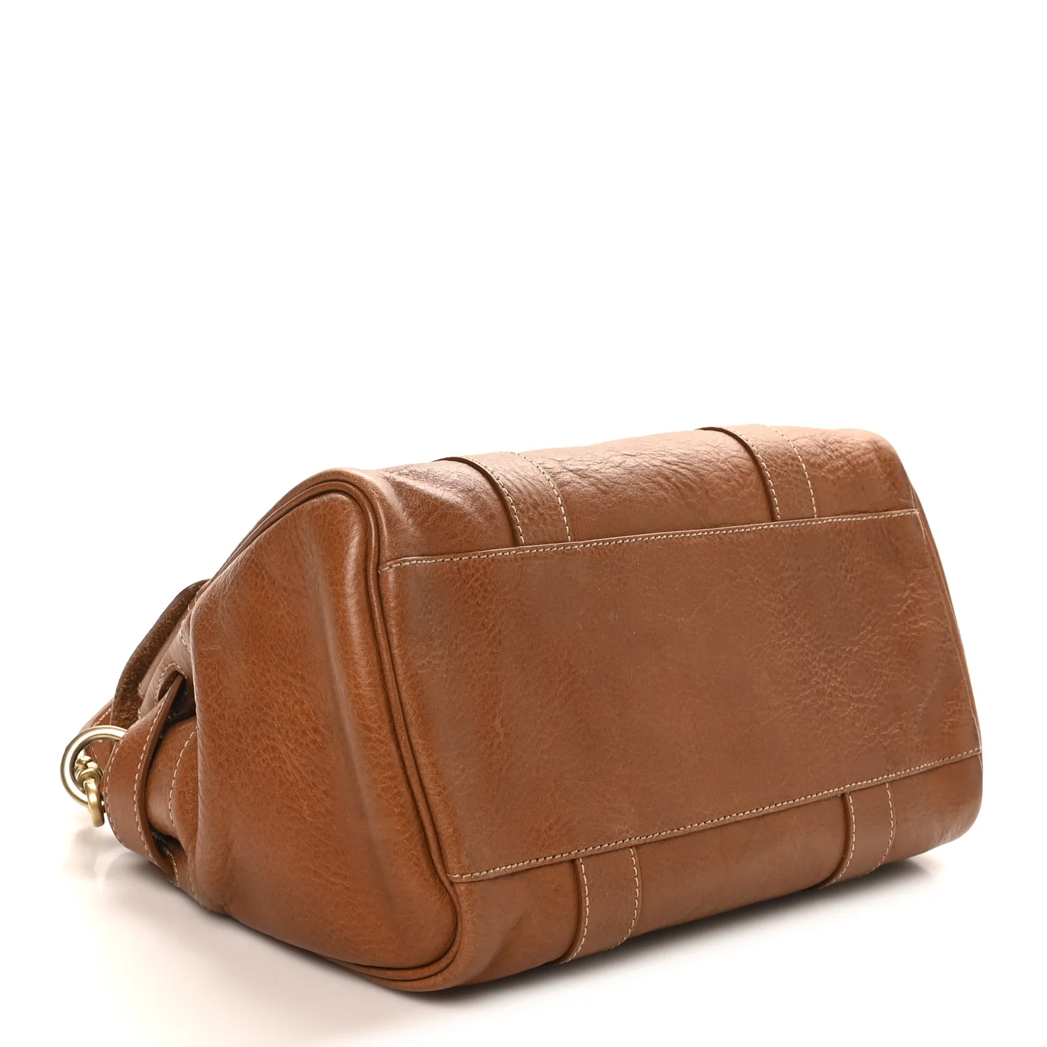 Natural Leather Small Bayswater Oak
