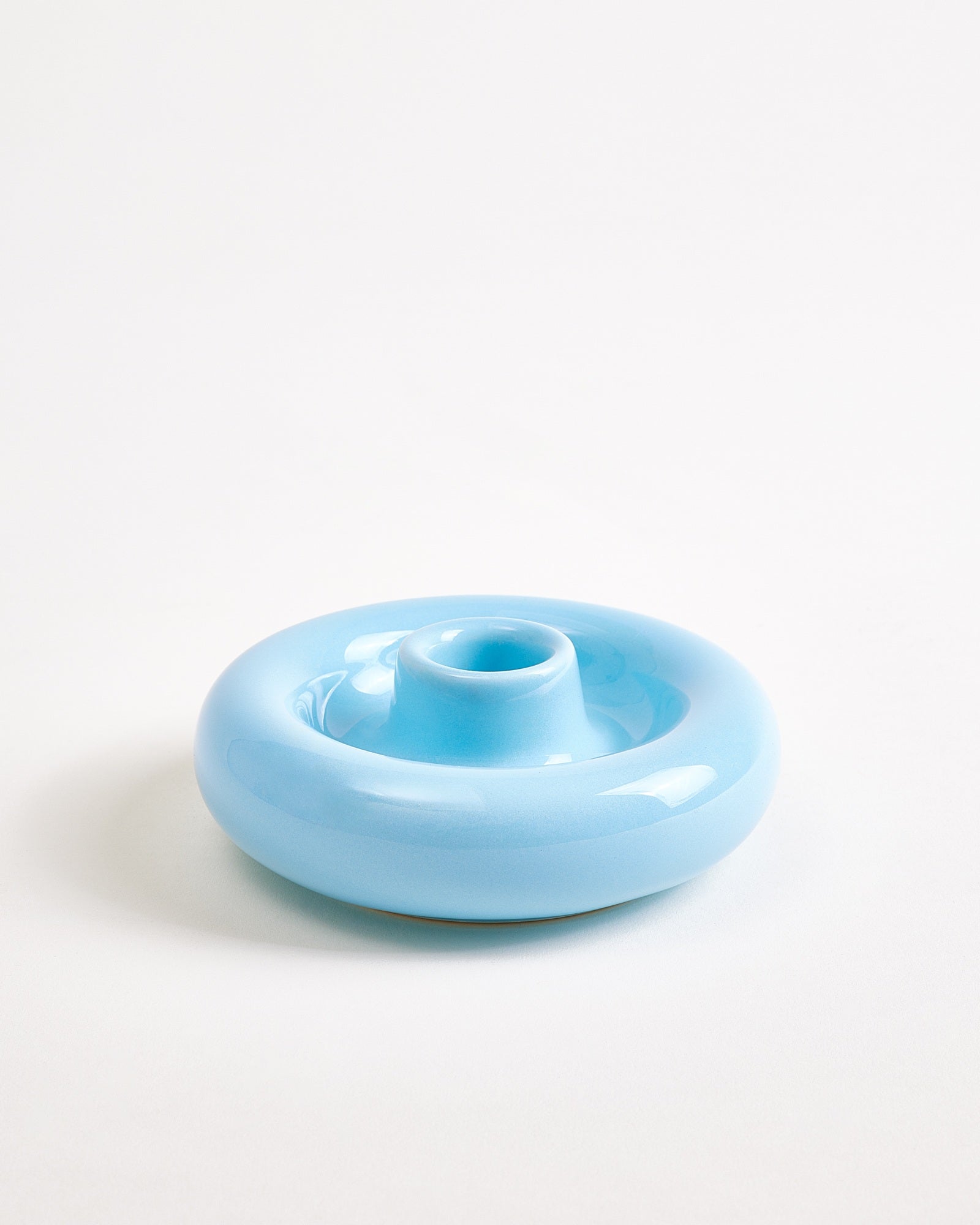 SEIA - LARGE CANDLESTICK LIGHT BLUE