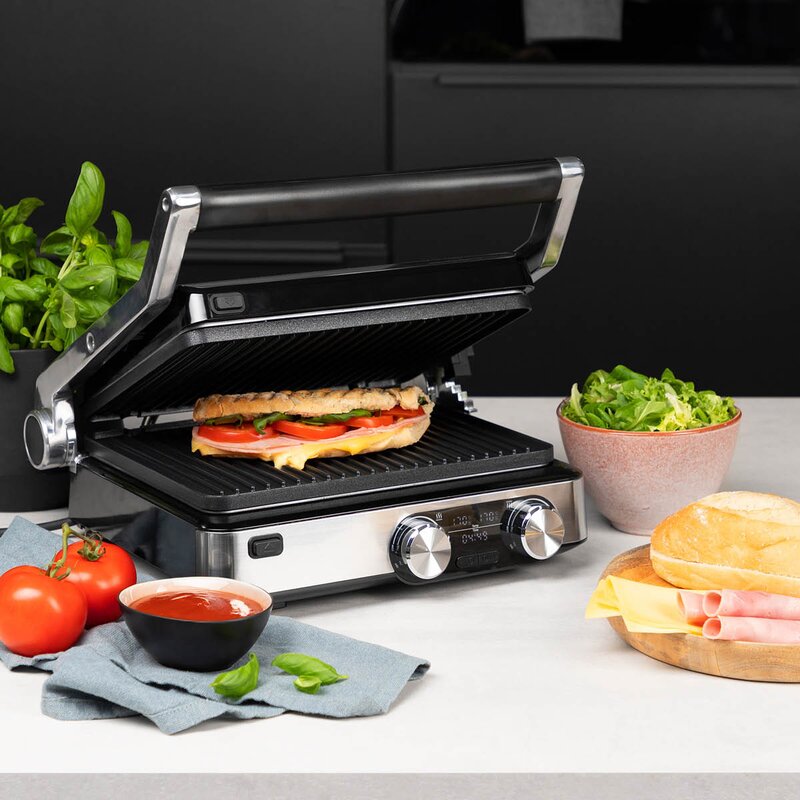 Elektisk bordgrill 29x23 cm 2000W