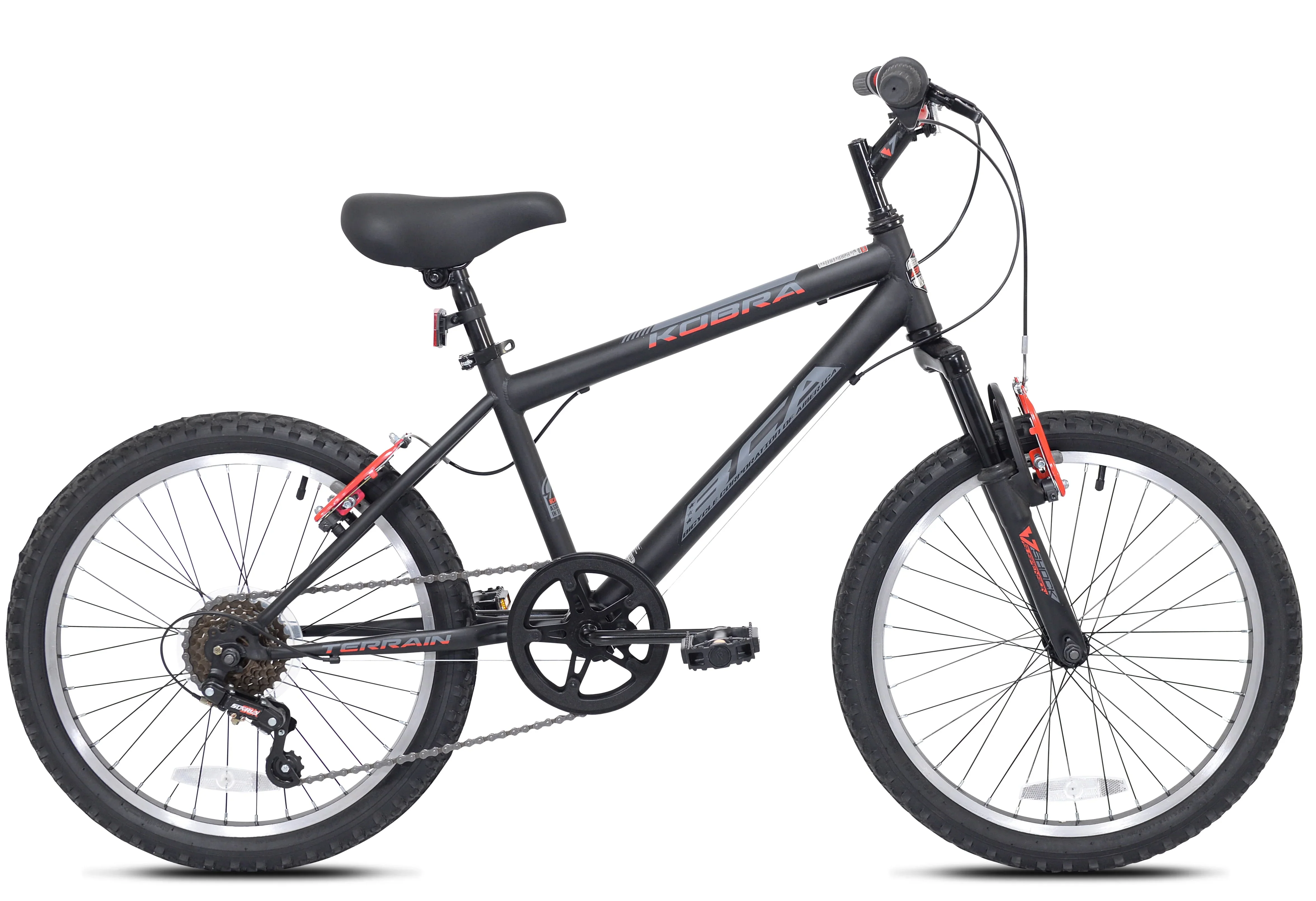 Kent 20 Boys Kobra Mountain Child Bicycle, Black