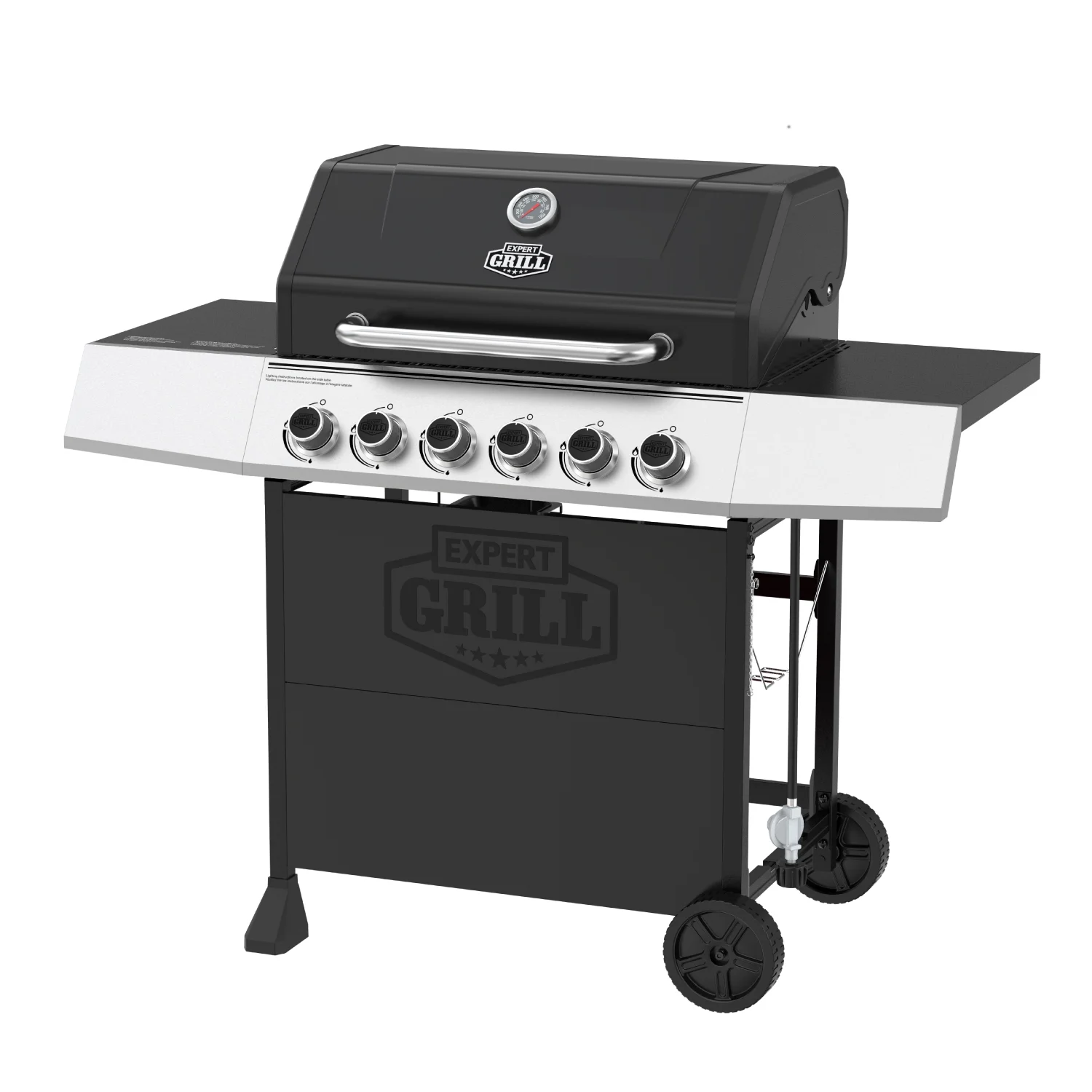 Expert Grill 5 Burner Propane Gas Grill with Side Burner