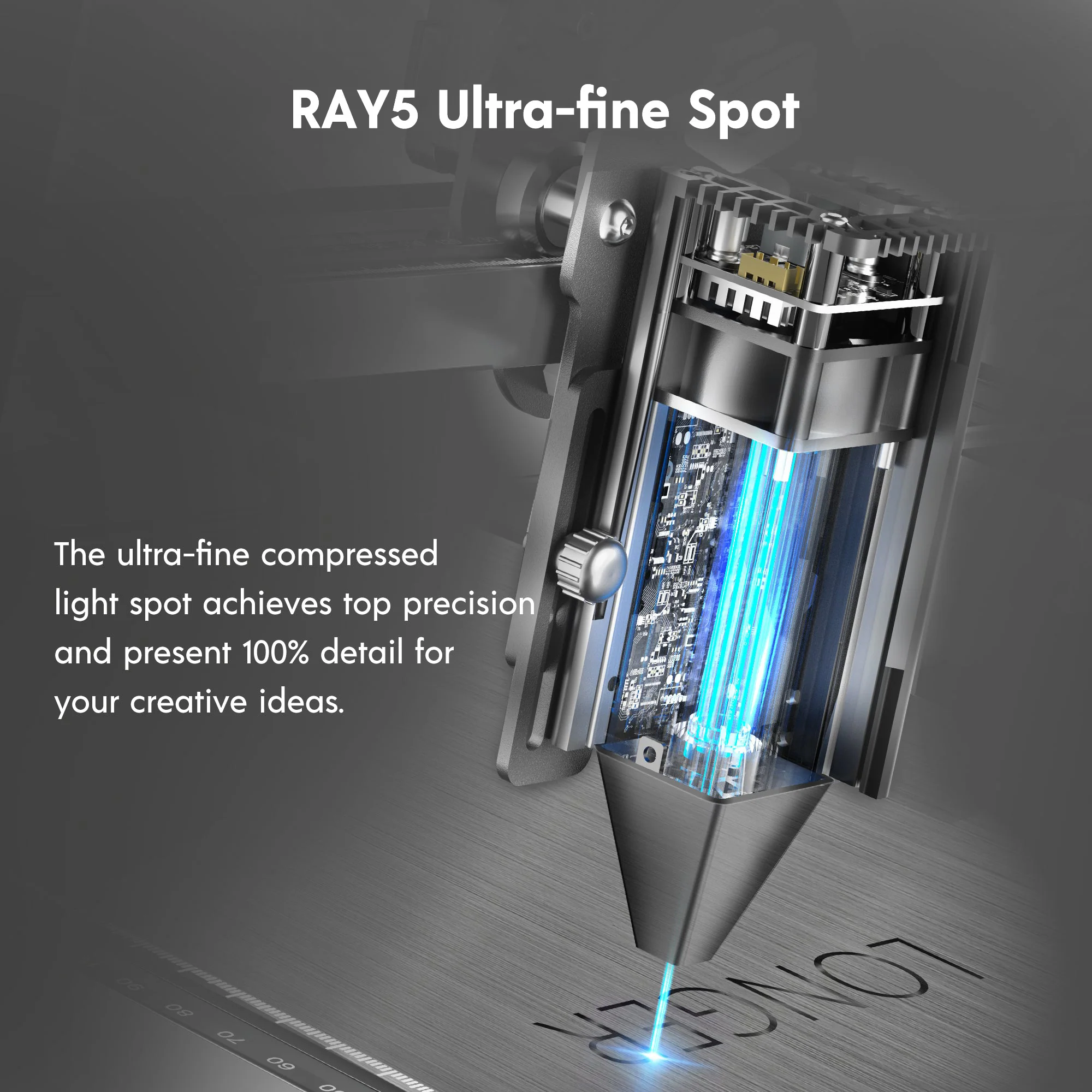 Graveur laser RAY5 10W/20W plus long