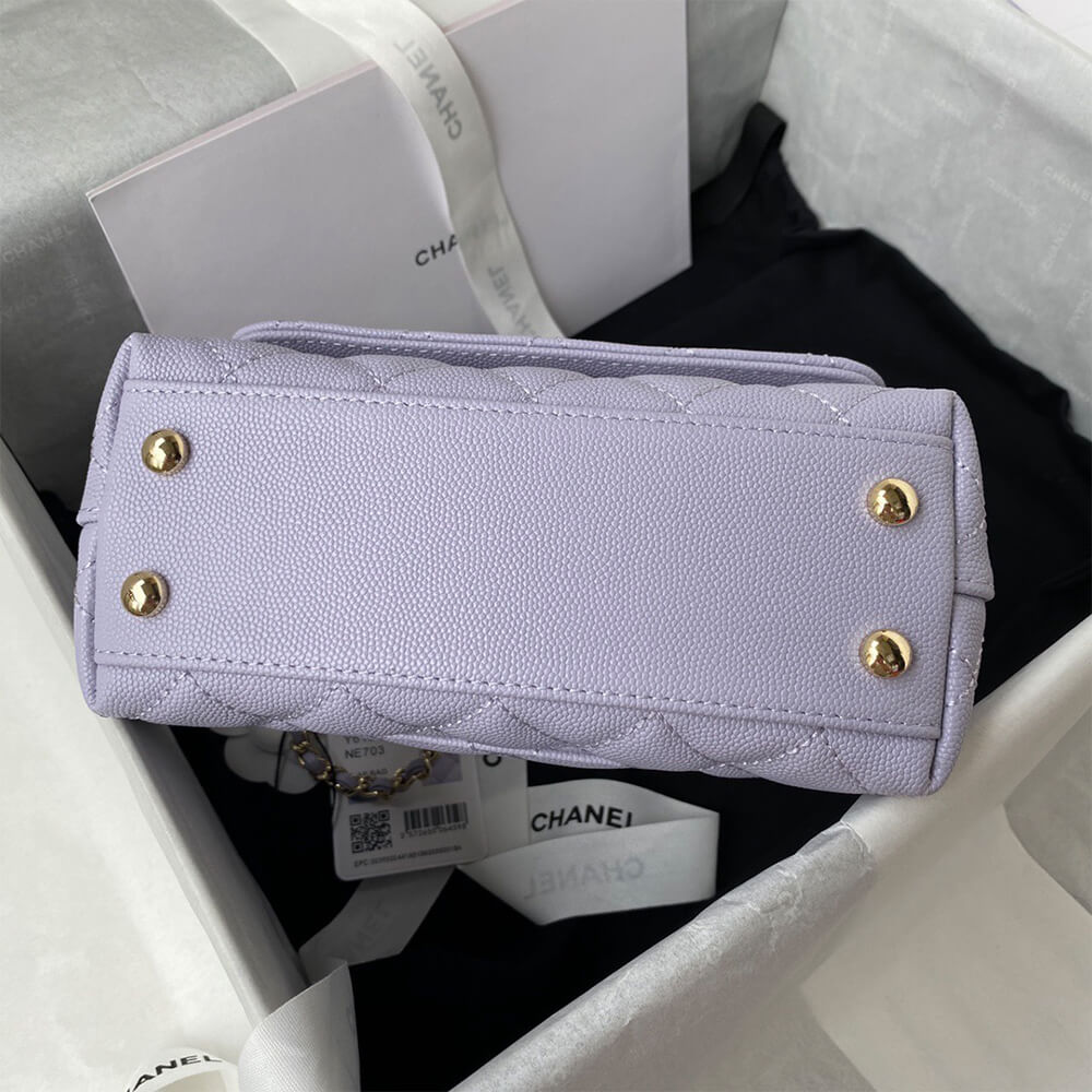 Chanel MINI COCO Handle Bag(HIGH-END GRADE)