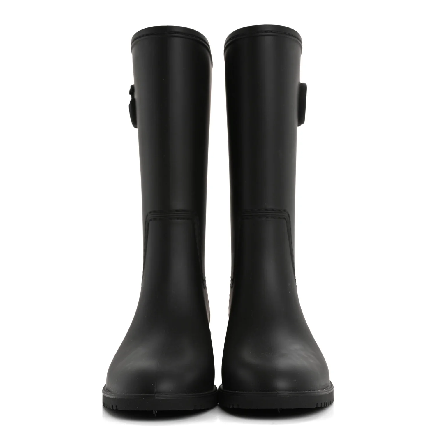 Rubber Double G Womens Rain Boots 37 Black