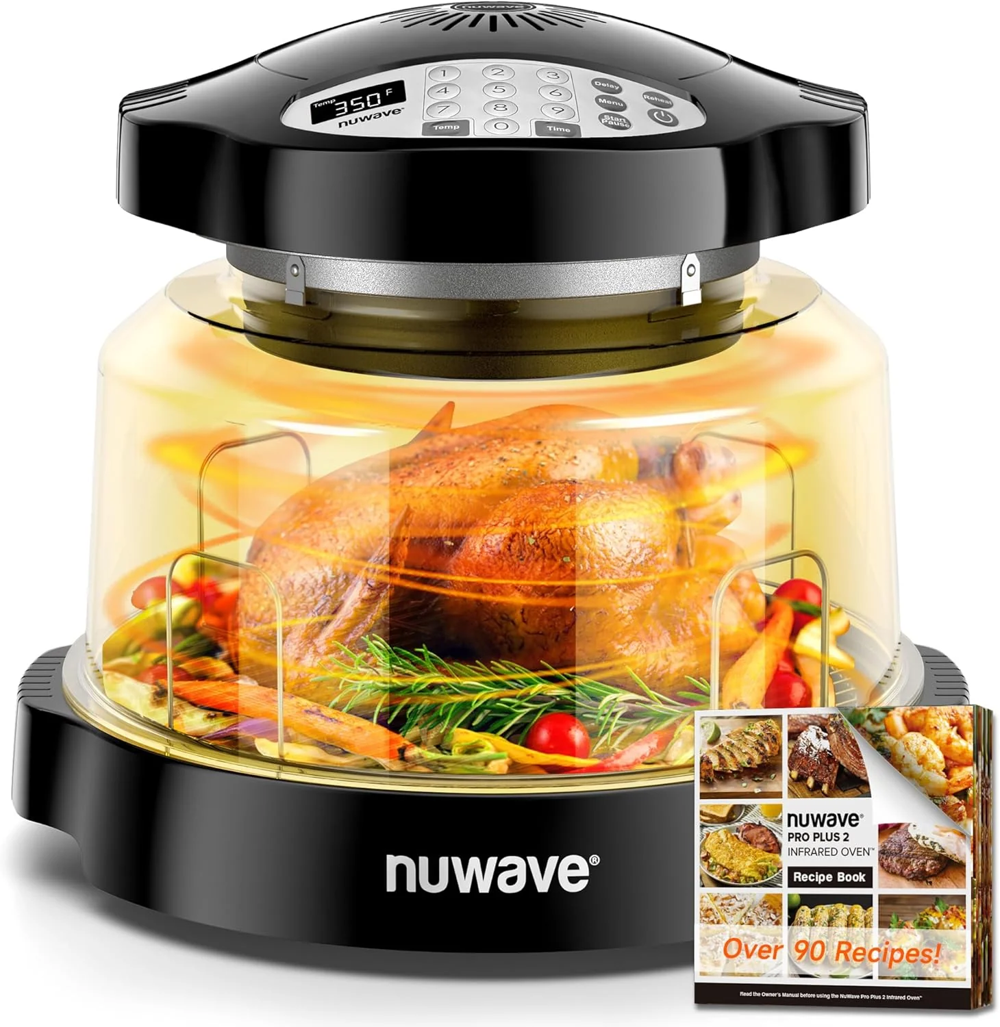 Four à air chaud Nuwave Oven Pro Plus, friteuse infrarouge de comptoir
