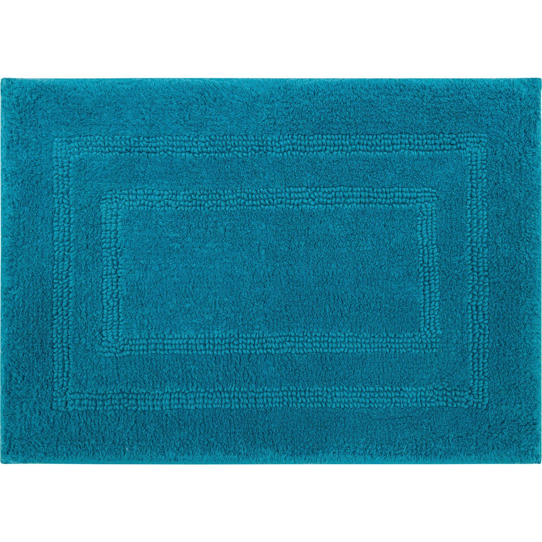 Mohawk Home Boardwalk Bath Cotton Reversible Fiesta Teal 1' 5