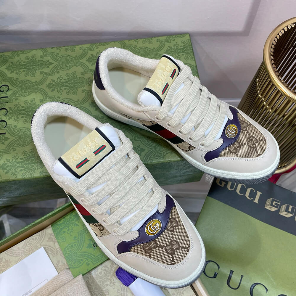 GUCCI SCREENER GG TRAINER