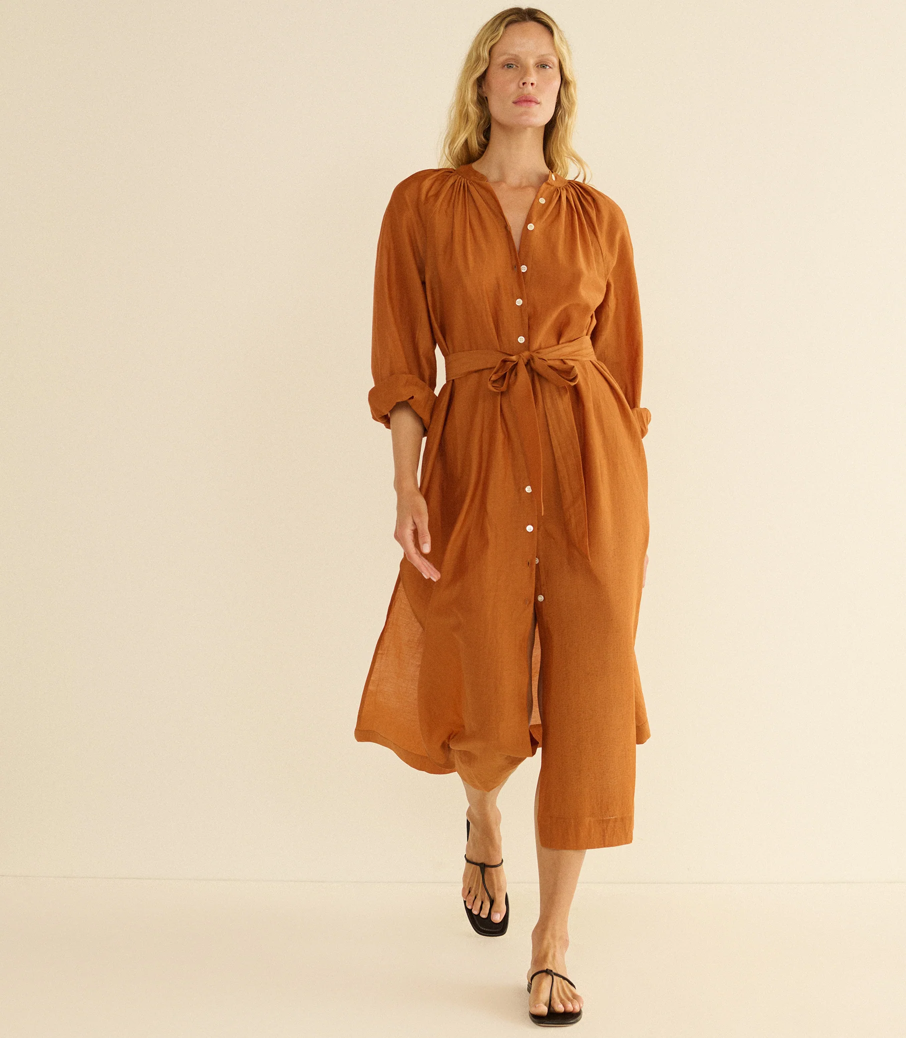 JOLIANE DRESS -- COCONUT