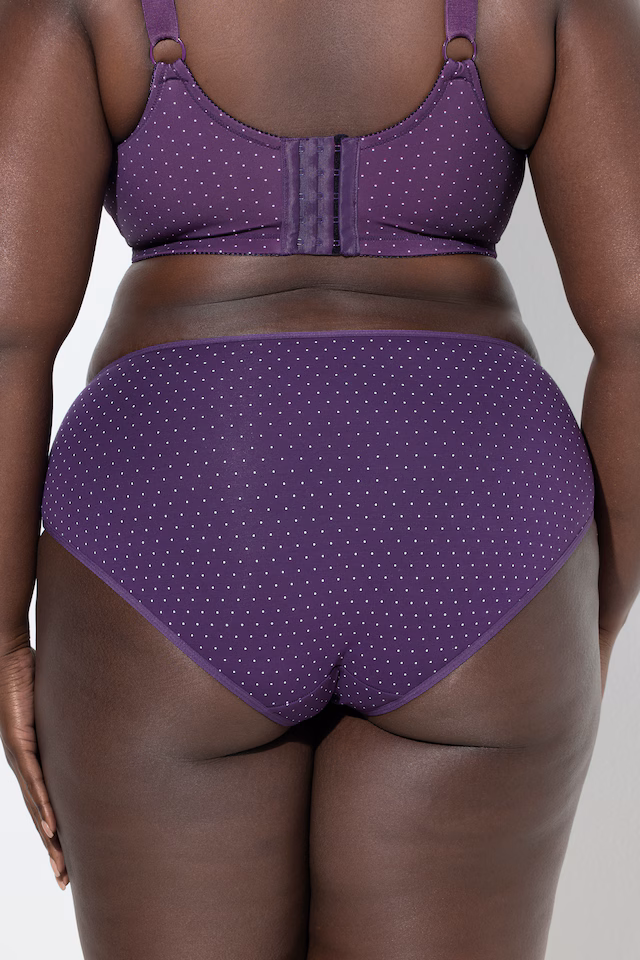 5 Pack Midi Brief- Polka Dot