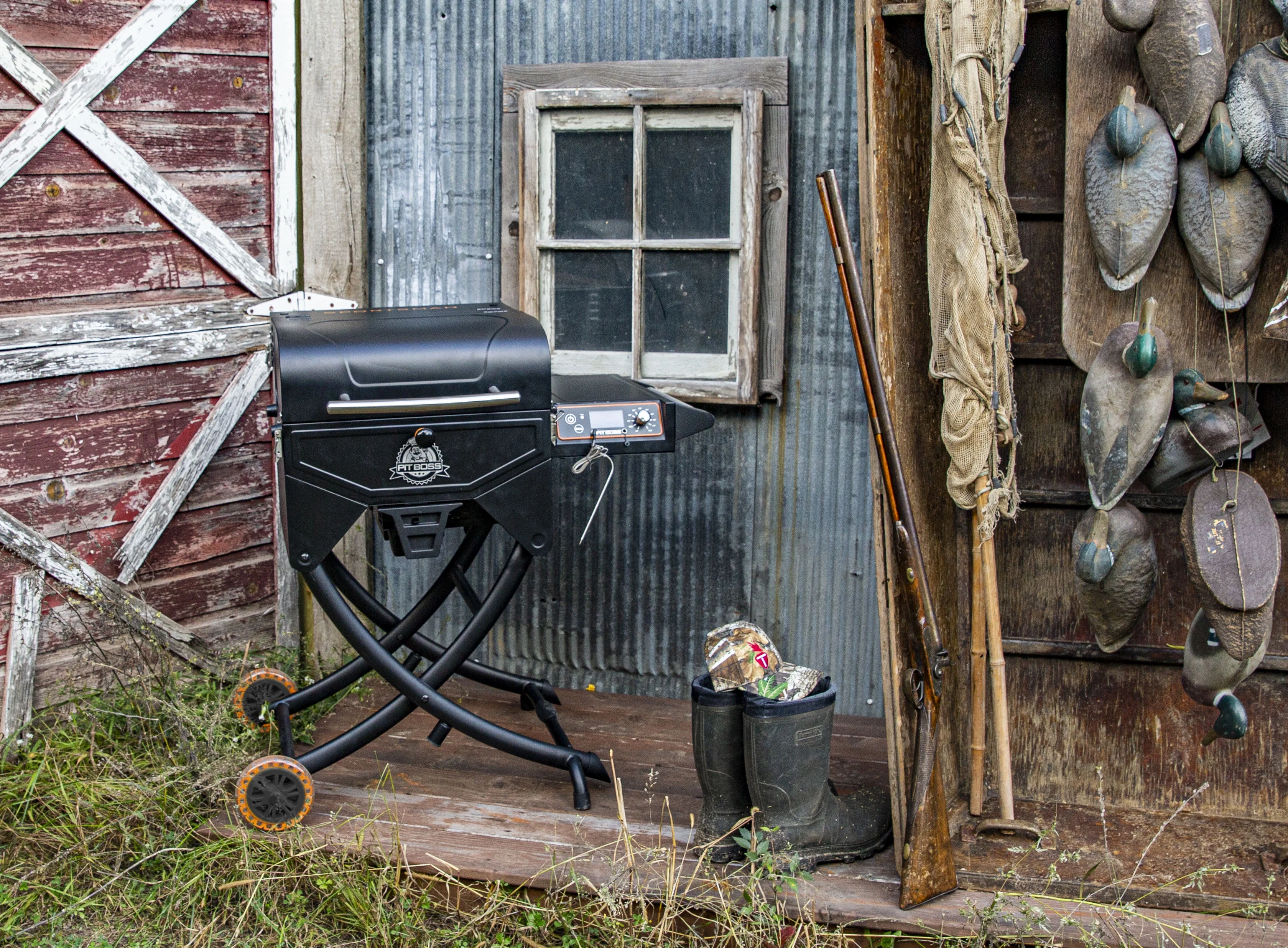Sportsman Portable Wood Pellet Grill Cover Included - Image 8