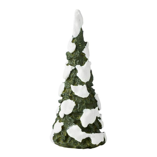 Juletre med snø 16 cm